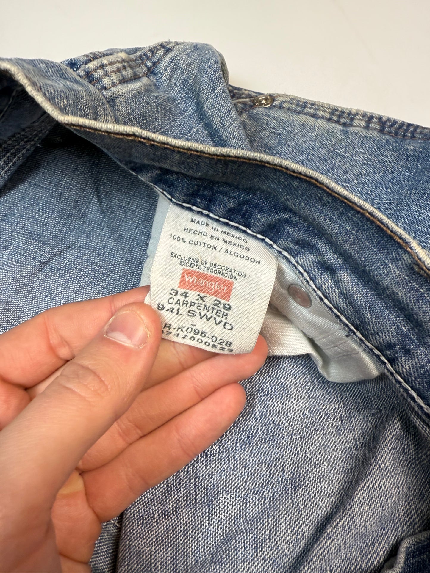 Wrangler baggy carpenter jeans (W34)