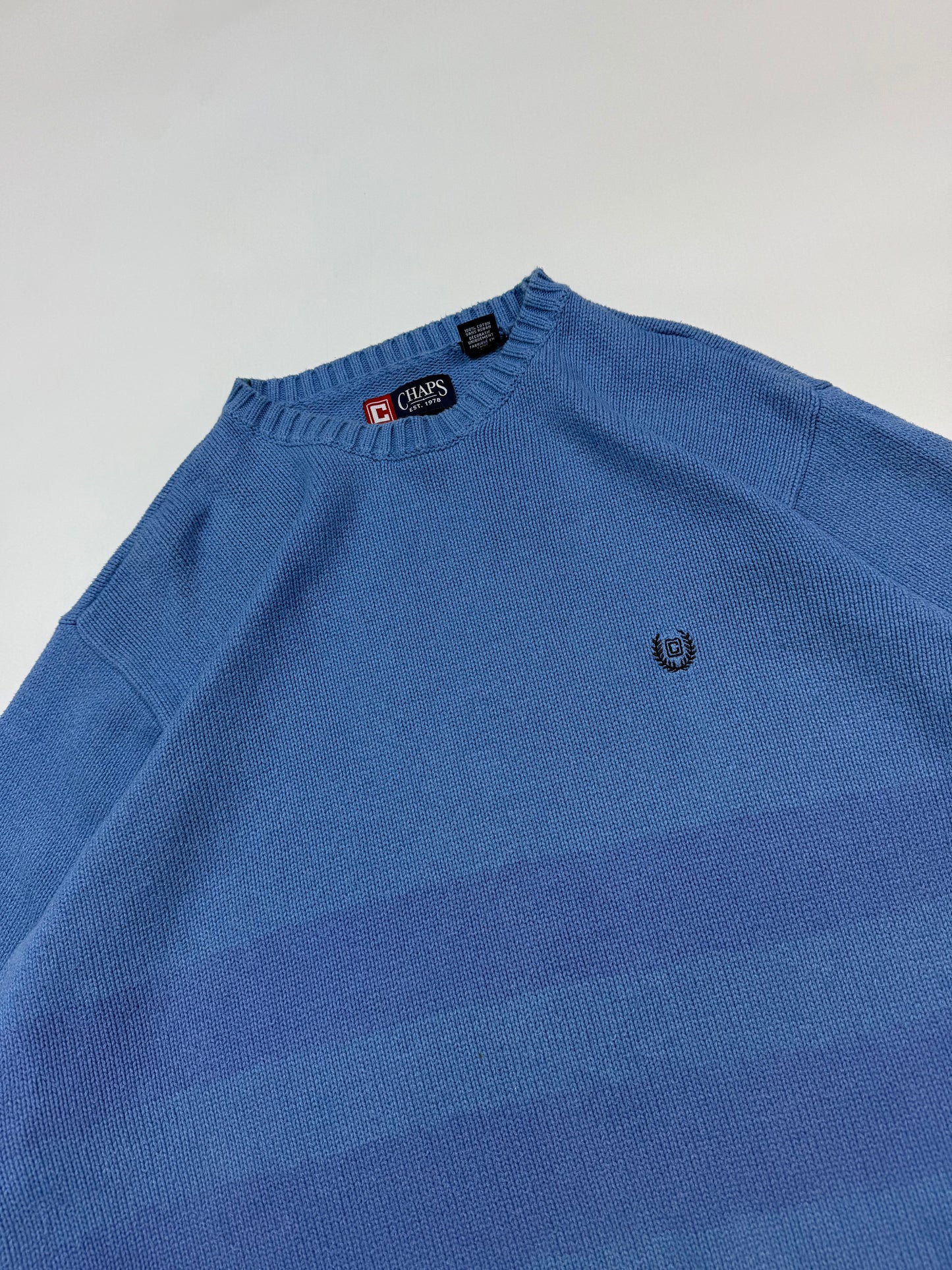 Chaps striped knit sweater (XL)