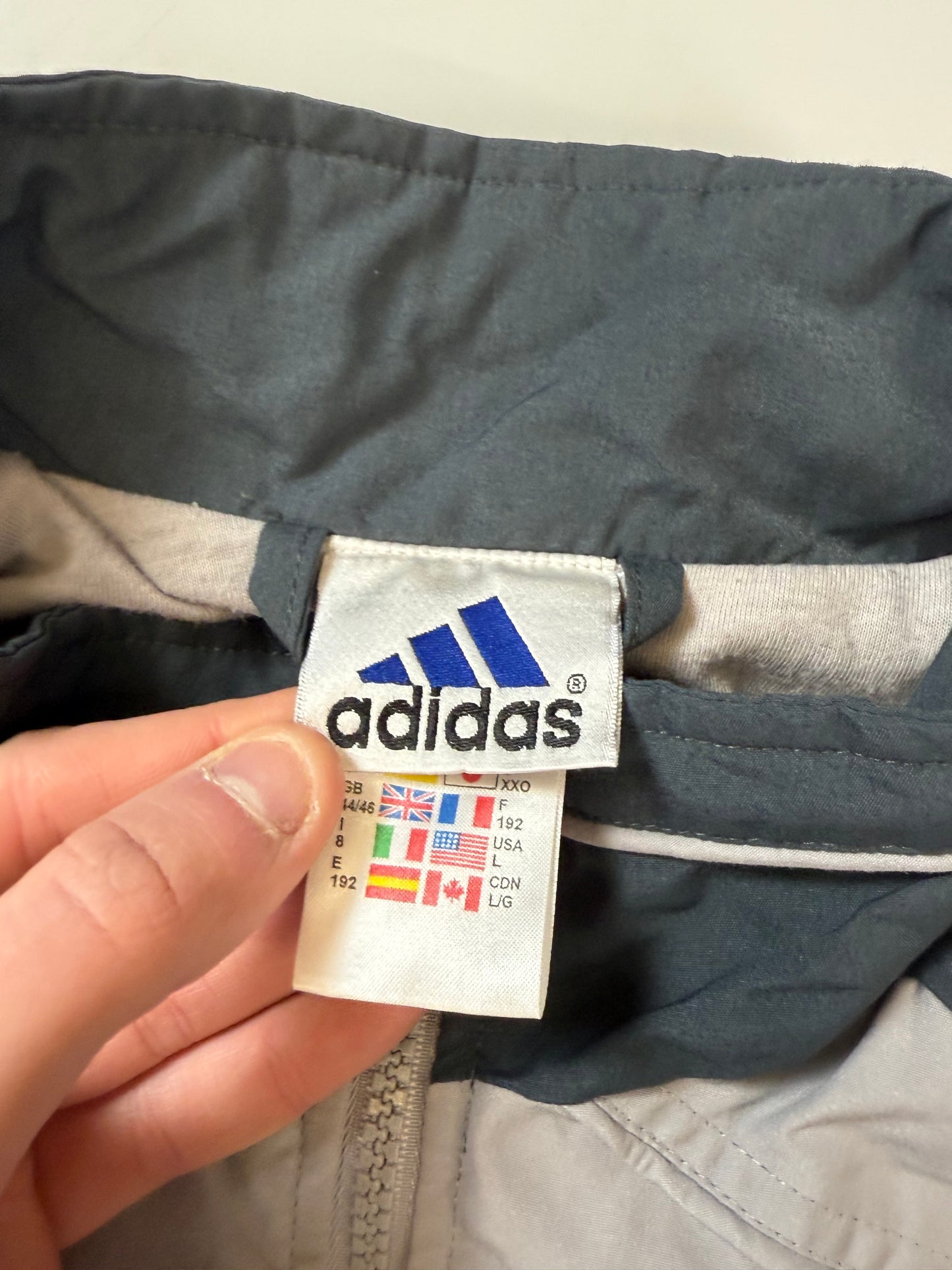 Vintage Adidas track jacket (L)