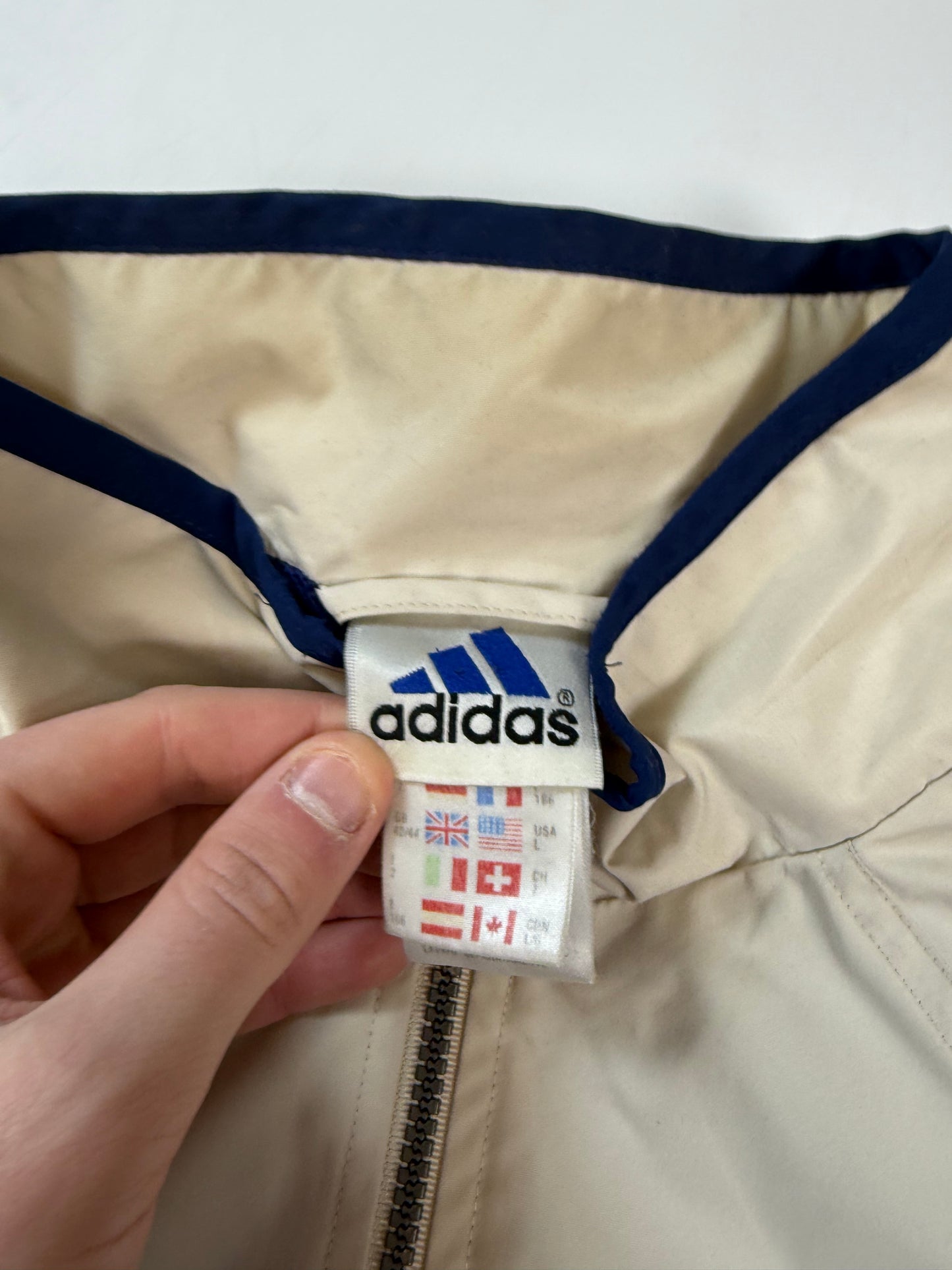Vintage Adidas track jacket (L)