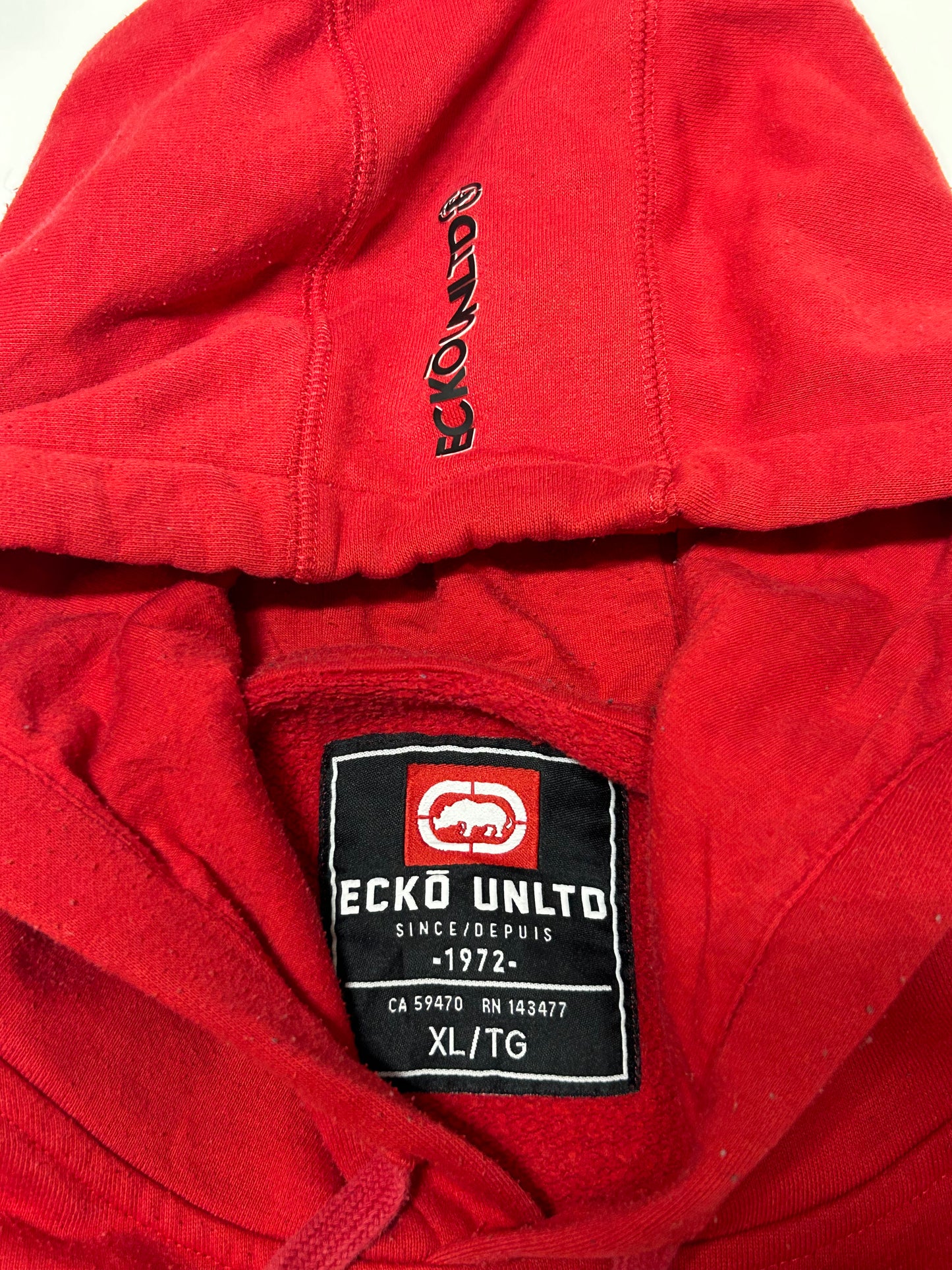Ecko Unltd spell out hoodie (XL)