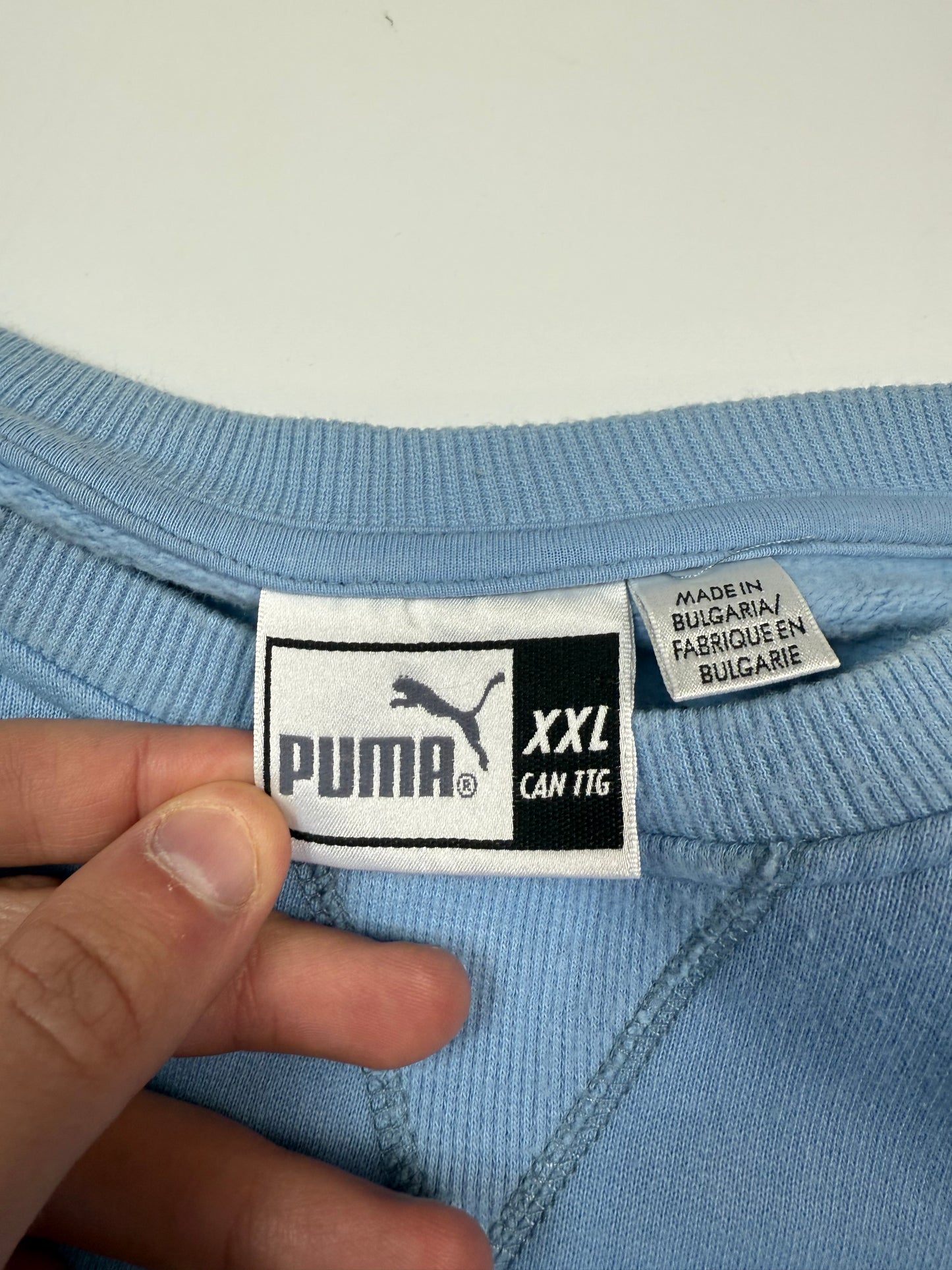 Vintage Puma spell out sweatshirt (XXL)