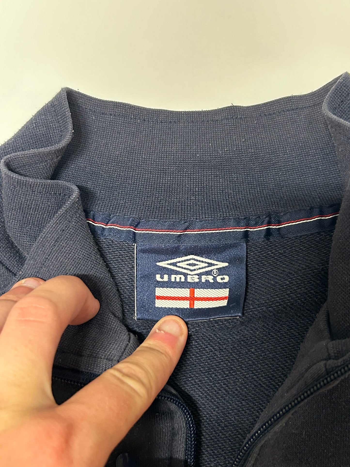 Vintage England Umbro full zip sweatshirt (M)