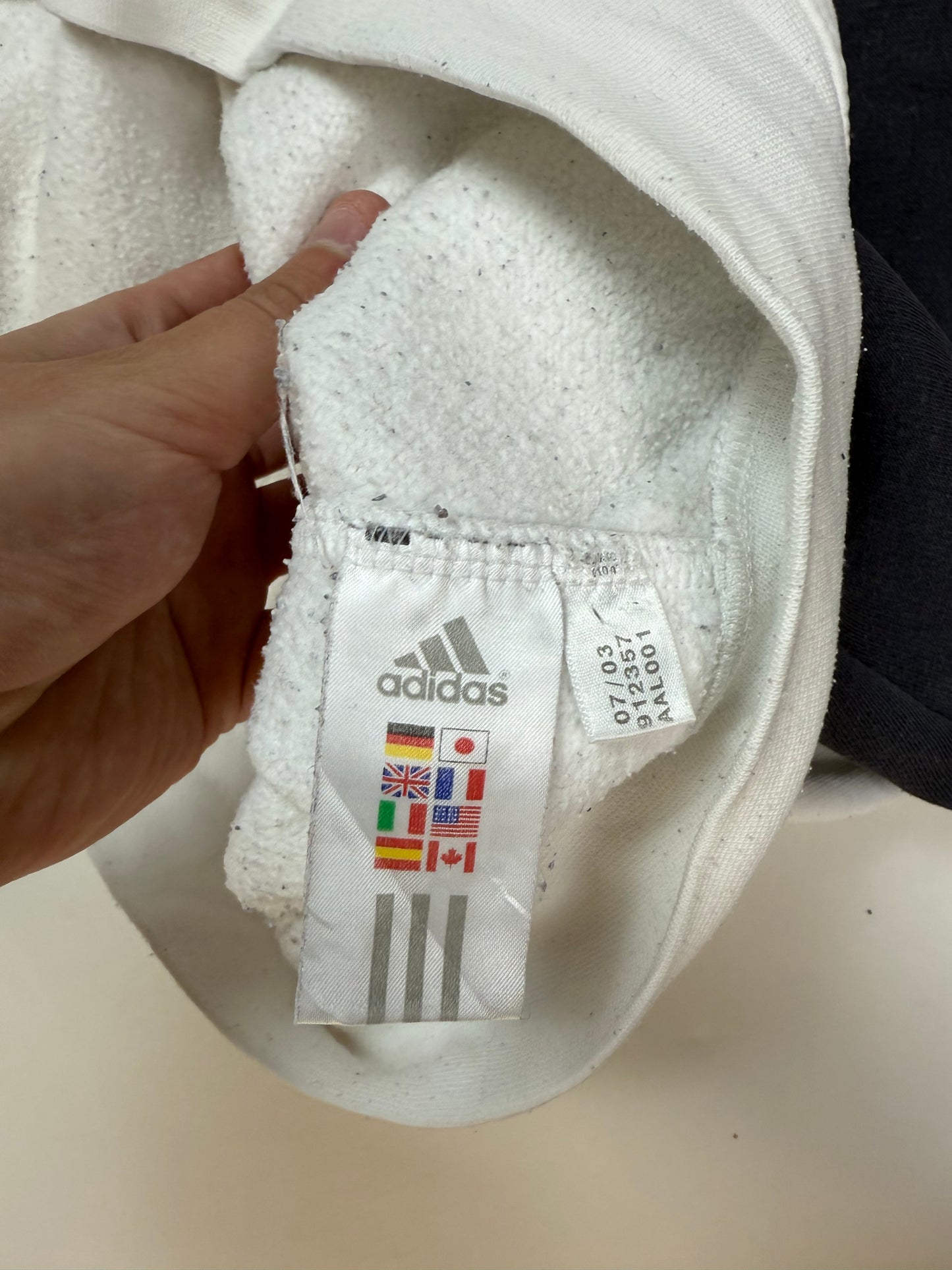 Vintage Adidas quarter zip sweatshirt (XXL)