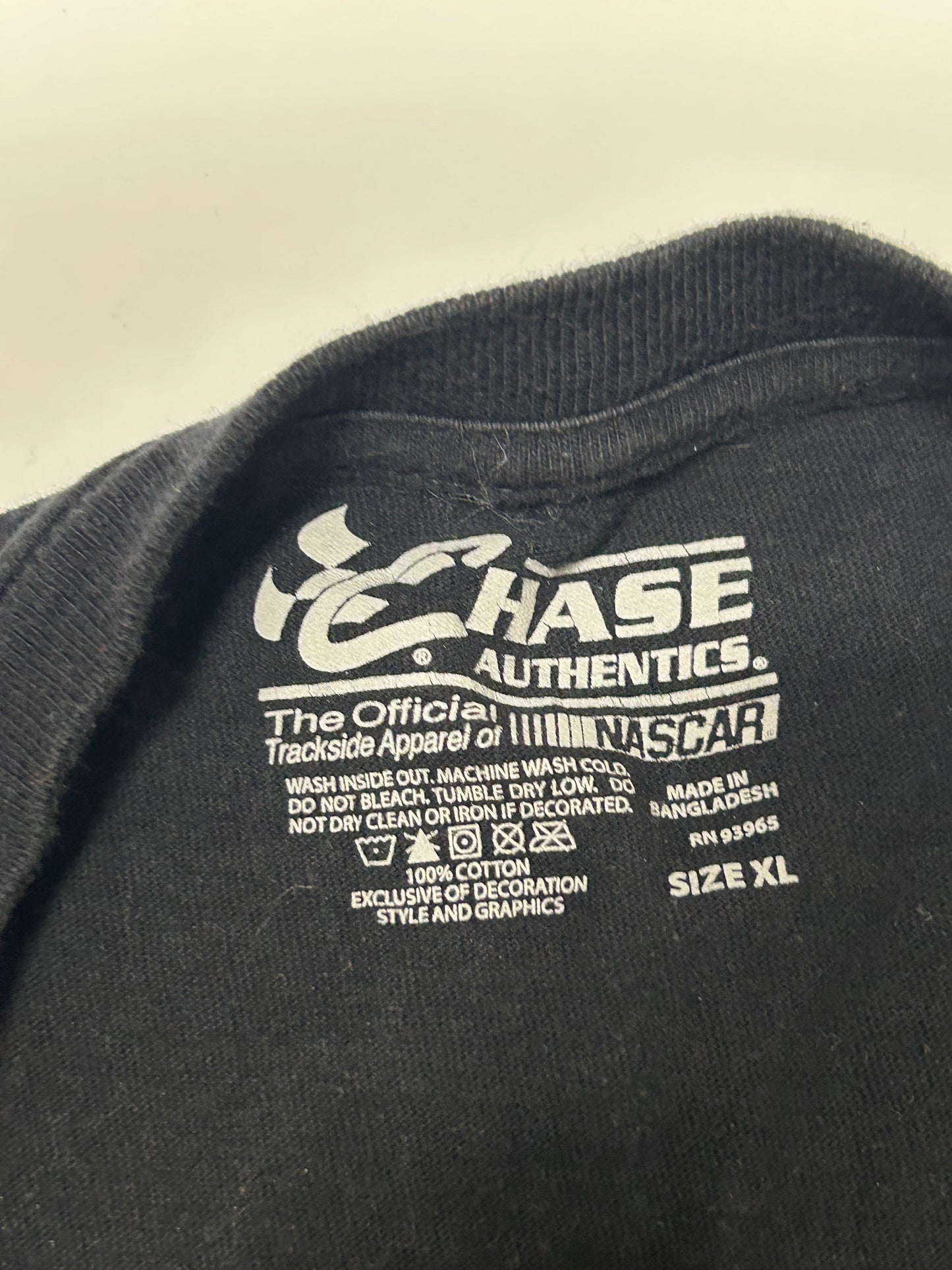 Nascar Kevin Harvick Chase authentics long sleeve tee (XL)