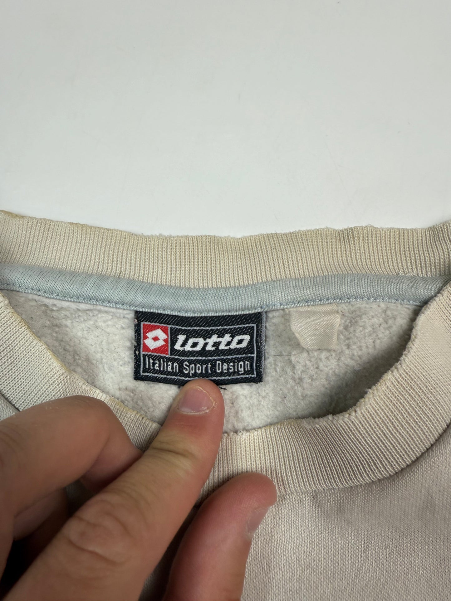 Vintage Lotto spell out sweatshirt (S)