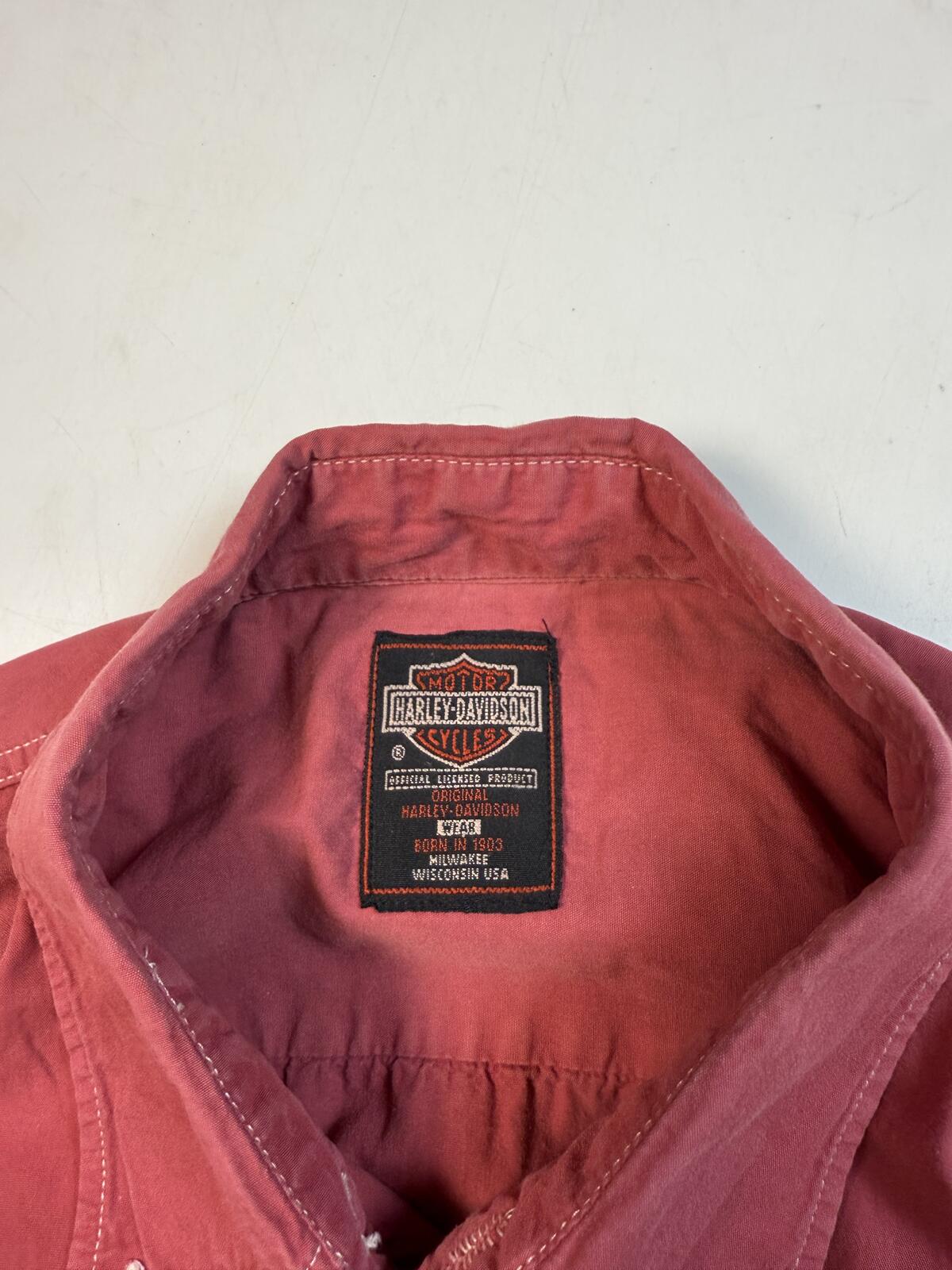 Vintage Harley Davidson short sleeve shirt (L)