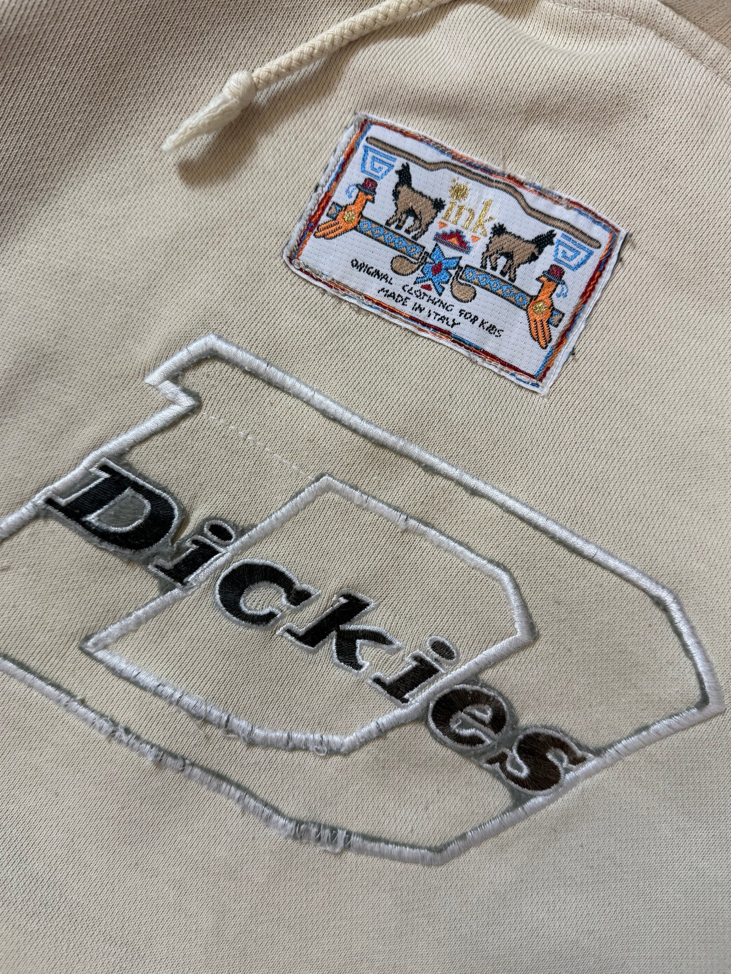 Vintage Dickies centre logo hoodie (XL)