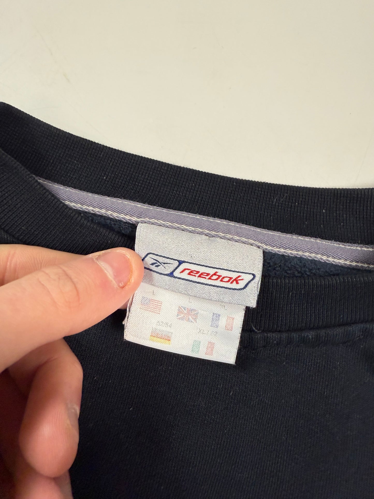 Vintage Reebok small logo sweatshirt (L)