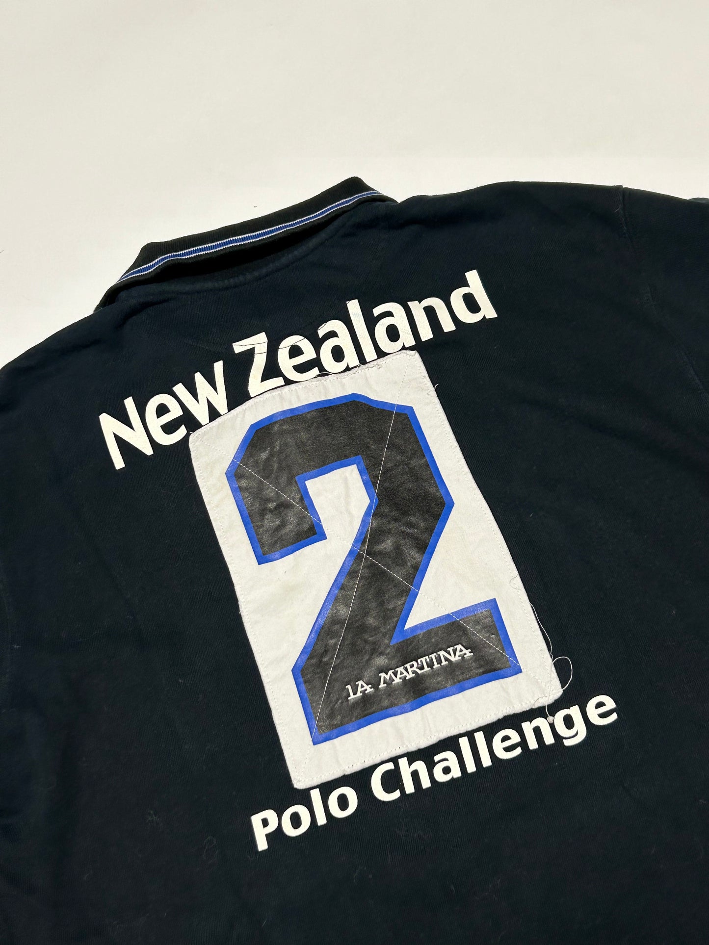 Vintage La Martina New Zealand long sleeve polo shirt (XL)