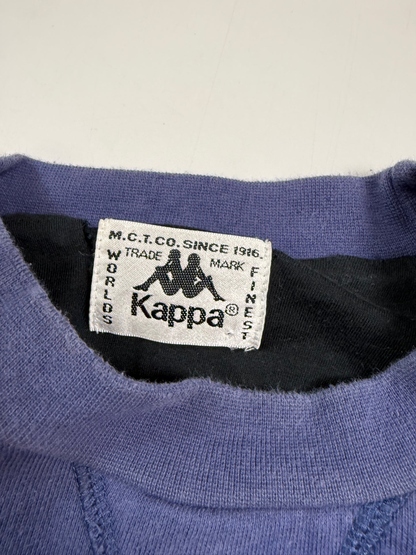 Vintage 90s Kappa side stripe sweatshirt (XL)