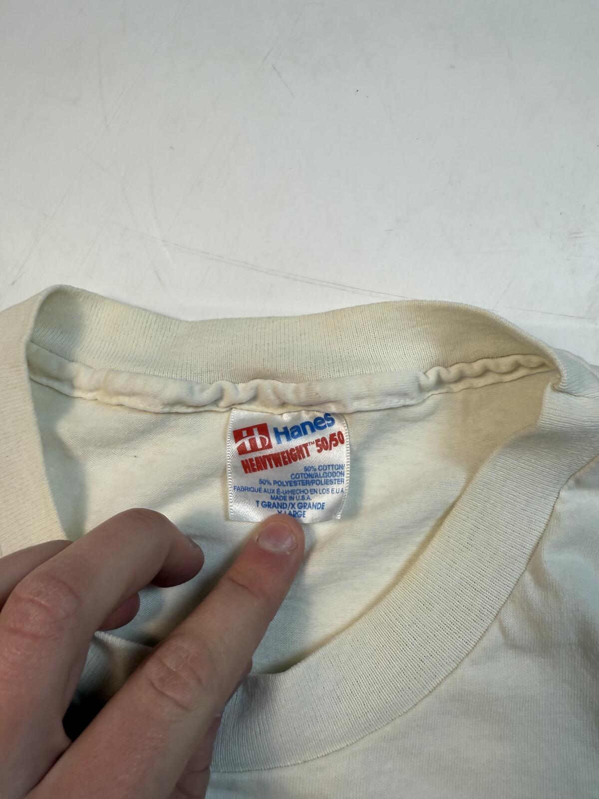 Vintage 90s single stitch graphic tee (XL)