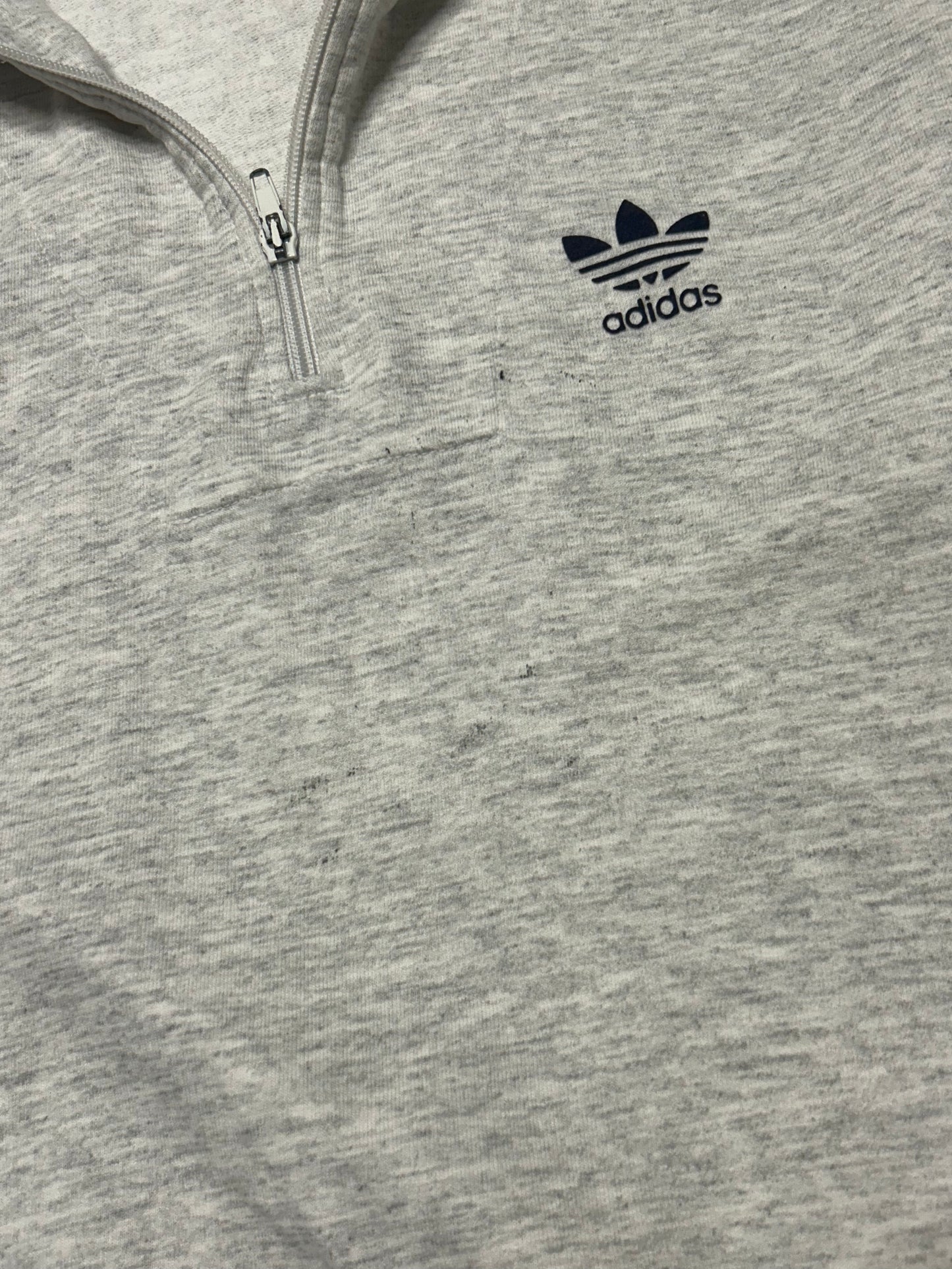 Vintage adidas originals quarter zip sweatshirt (L)