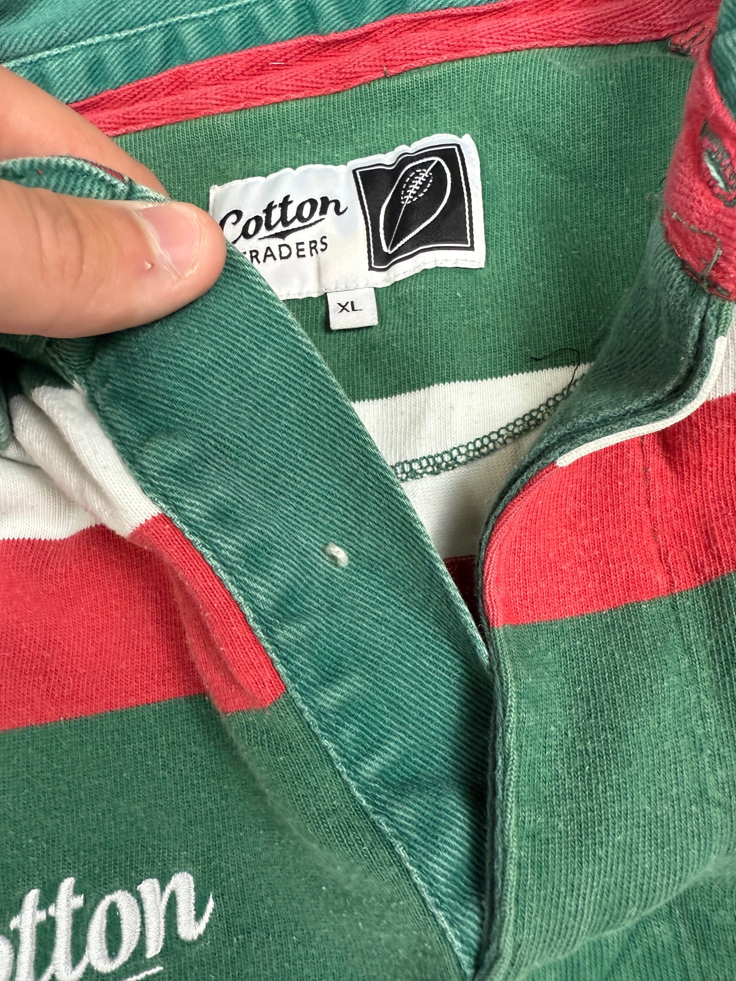 Leicester Tigers 2009/10 Cotton Traders rugby shirt (XL)