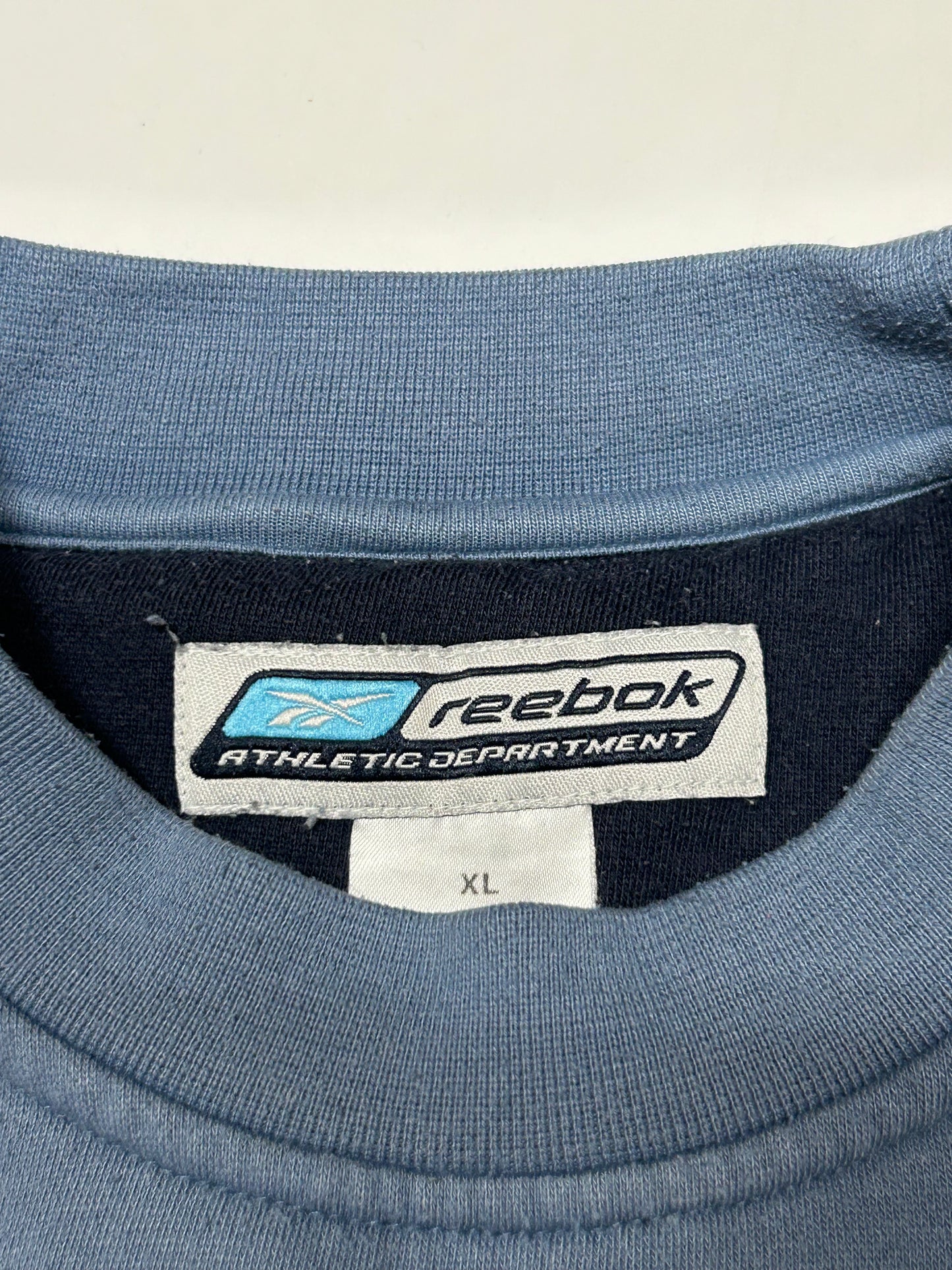 Vintage Reebok athletic dept spell out sweatshirt (XL)