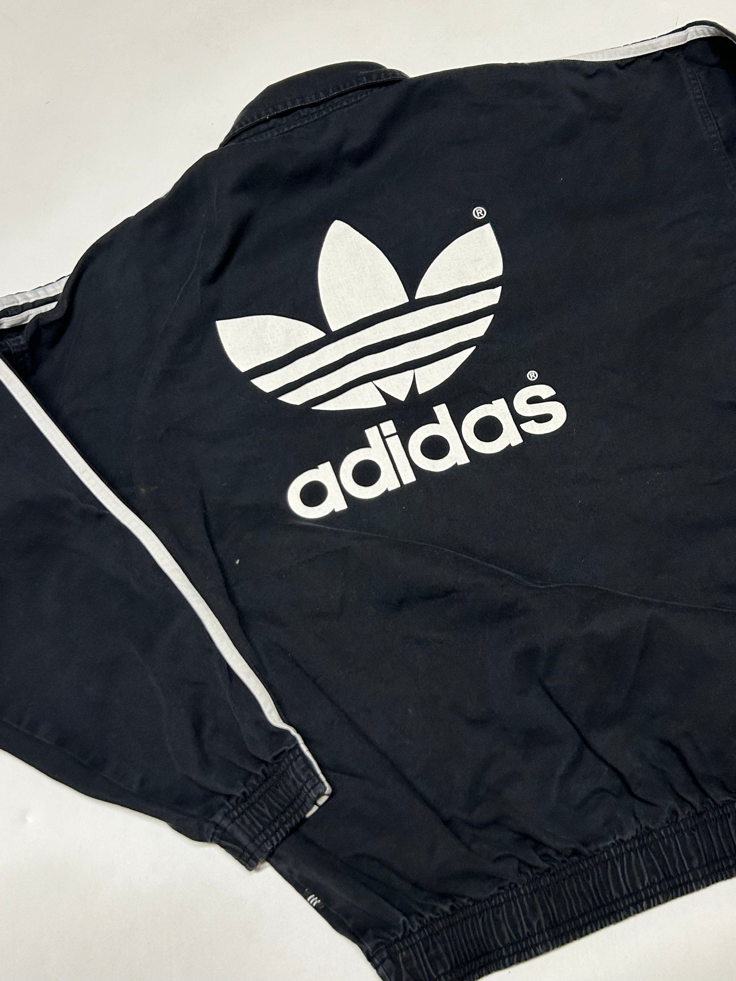 Vintage 90s Adidas drill top (L)