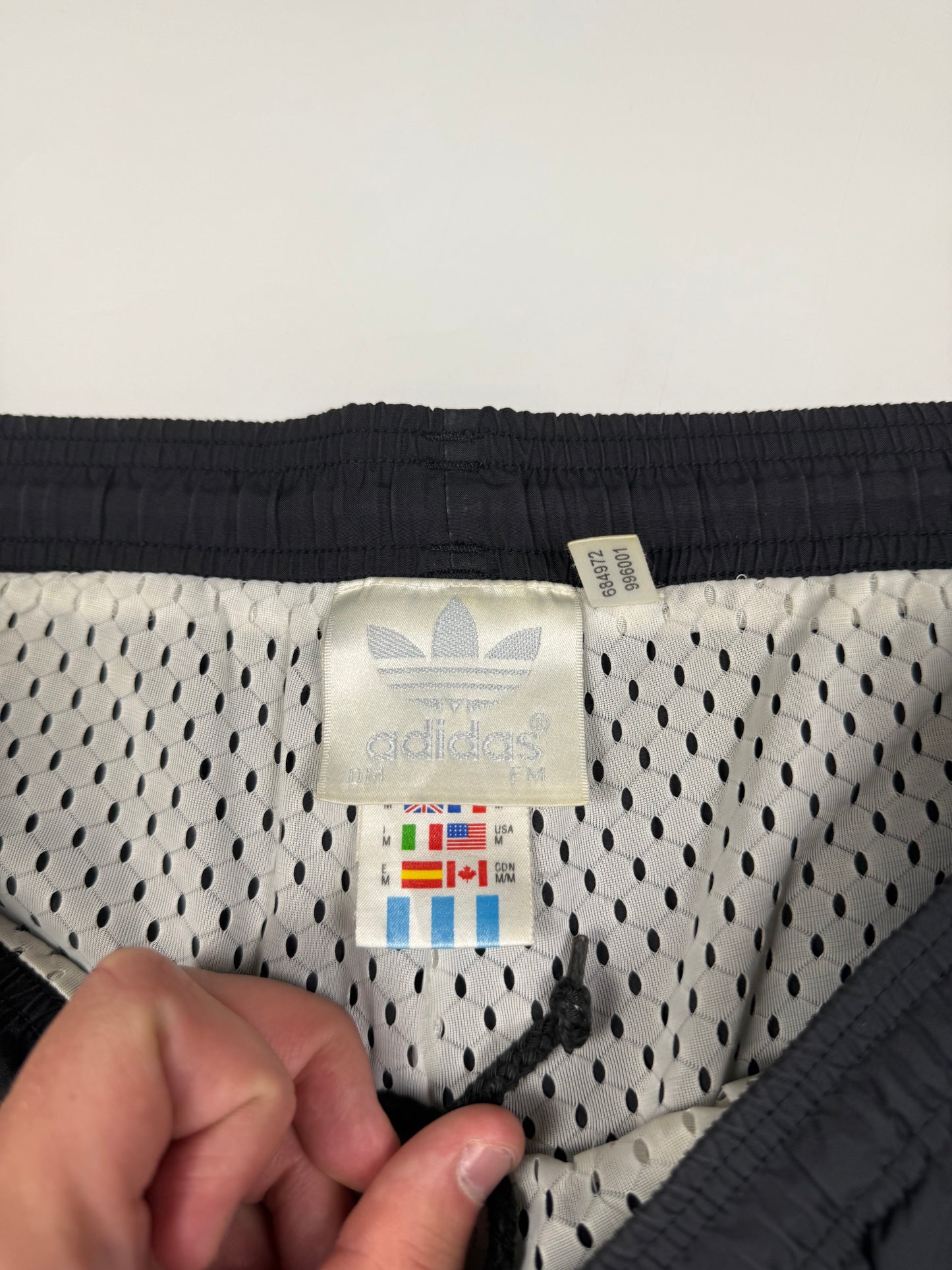 Vintage 90s Adidas originals baggy track pants (M)
