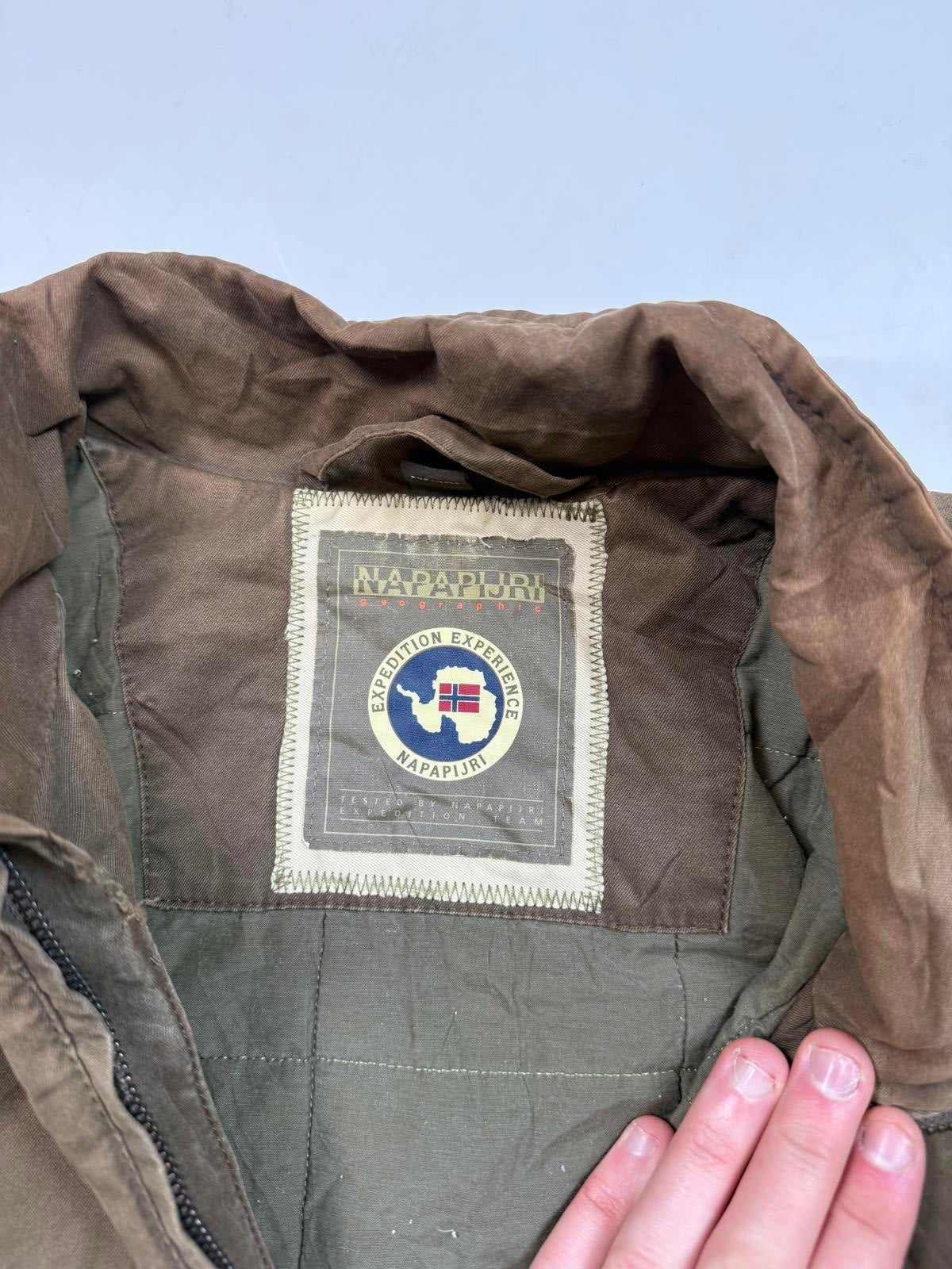 Vintage Napapijri bomber jacket (XXL)