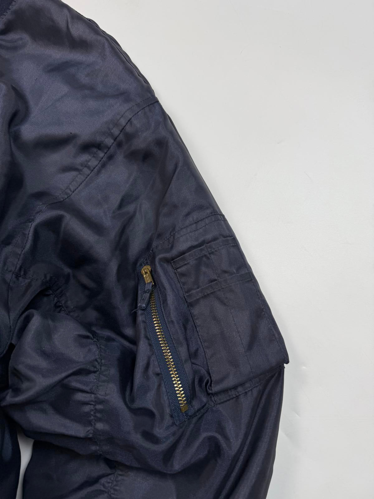 Vintage MA-1 flight bomber jacket (M)