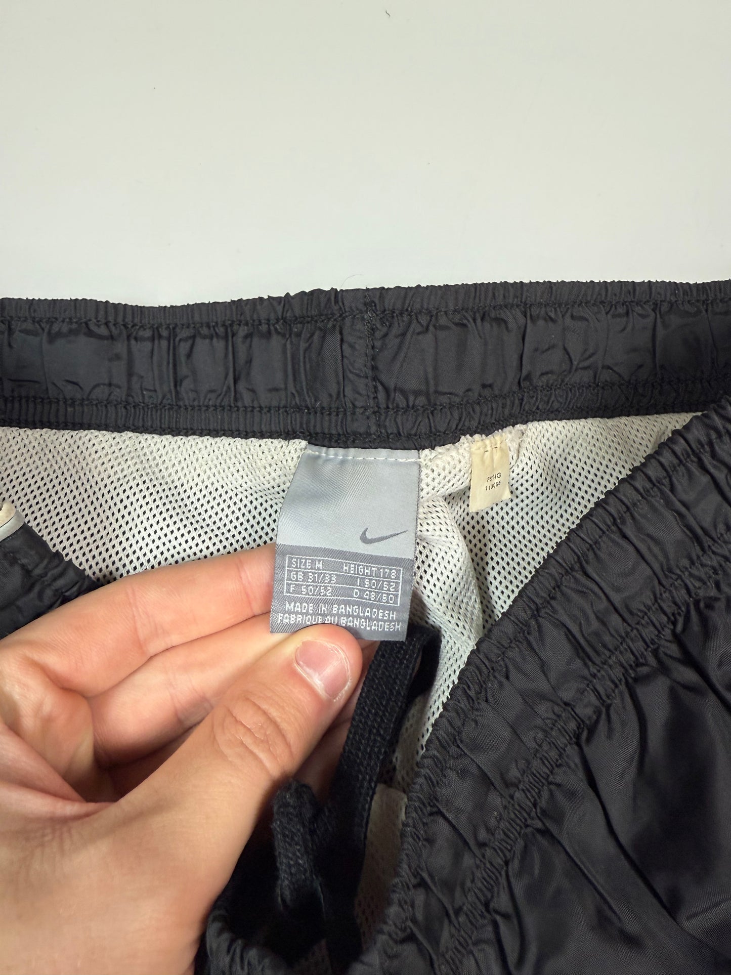 Vintage Nike mini swoosh track pants (M)