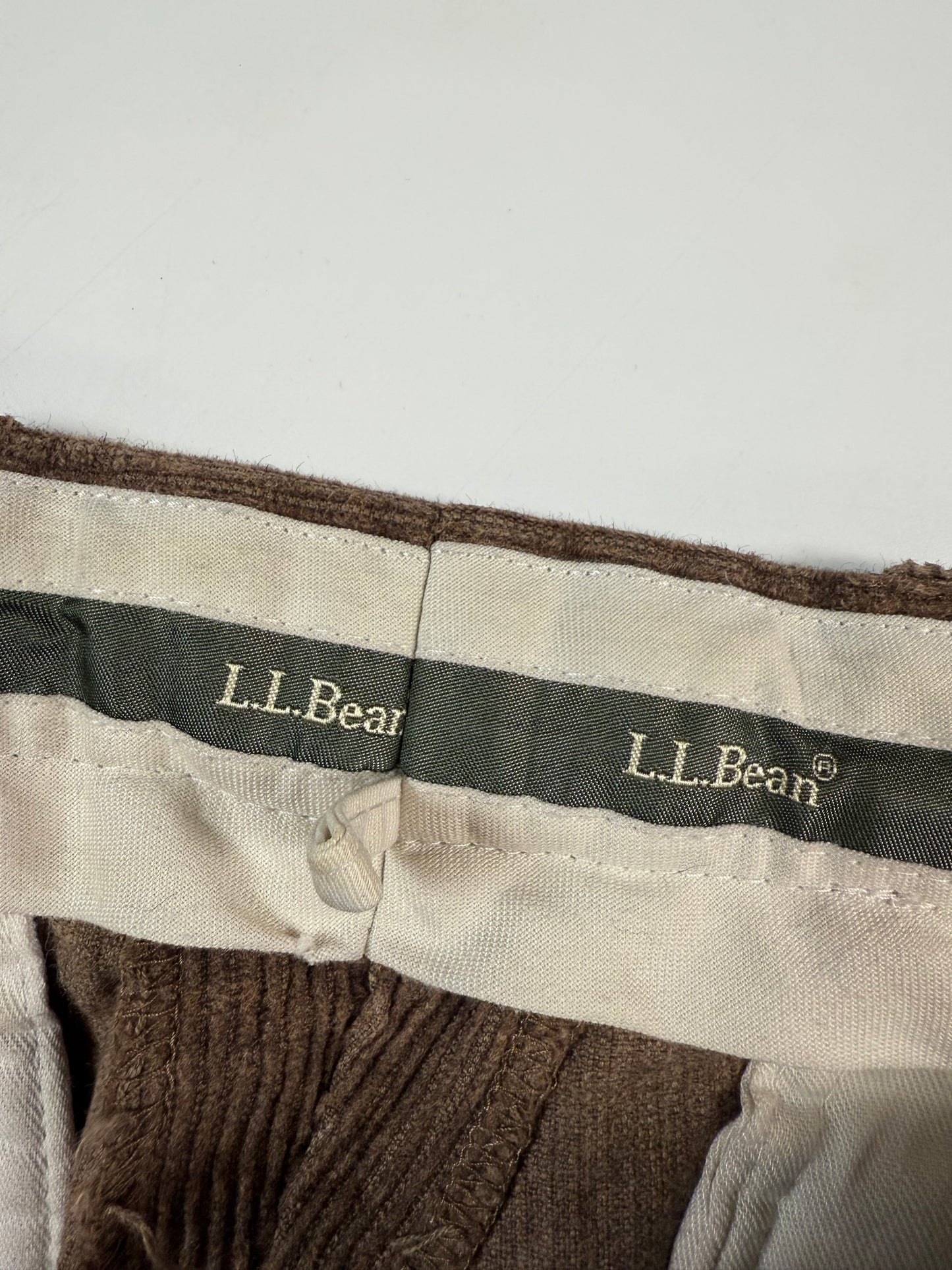 LL Bean baggy corduroy trousers (W36)