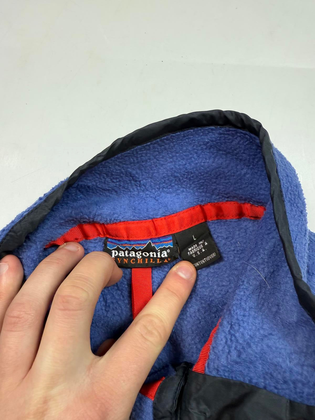 Vintage 90s Patagonia synchilla fleece (L)