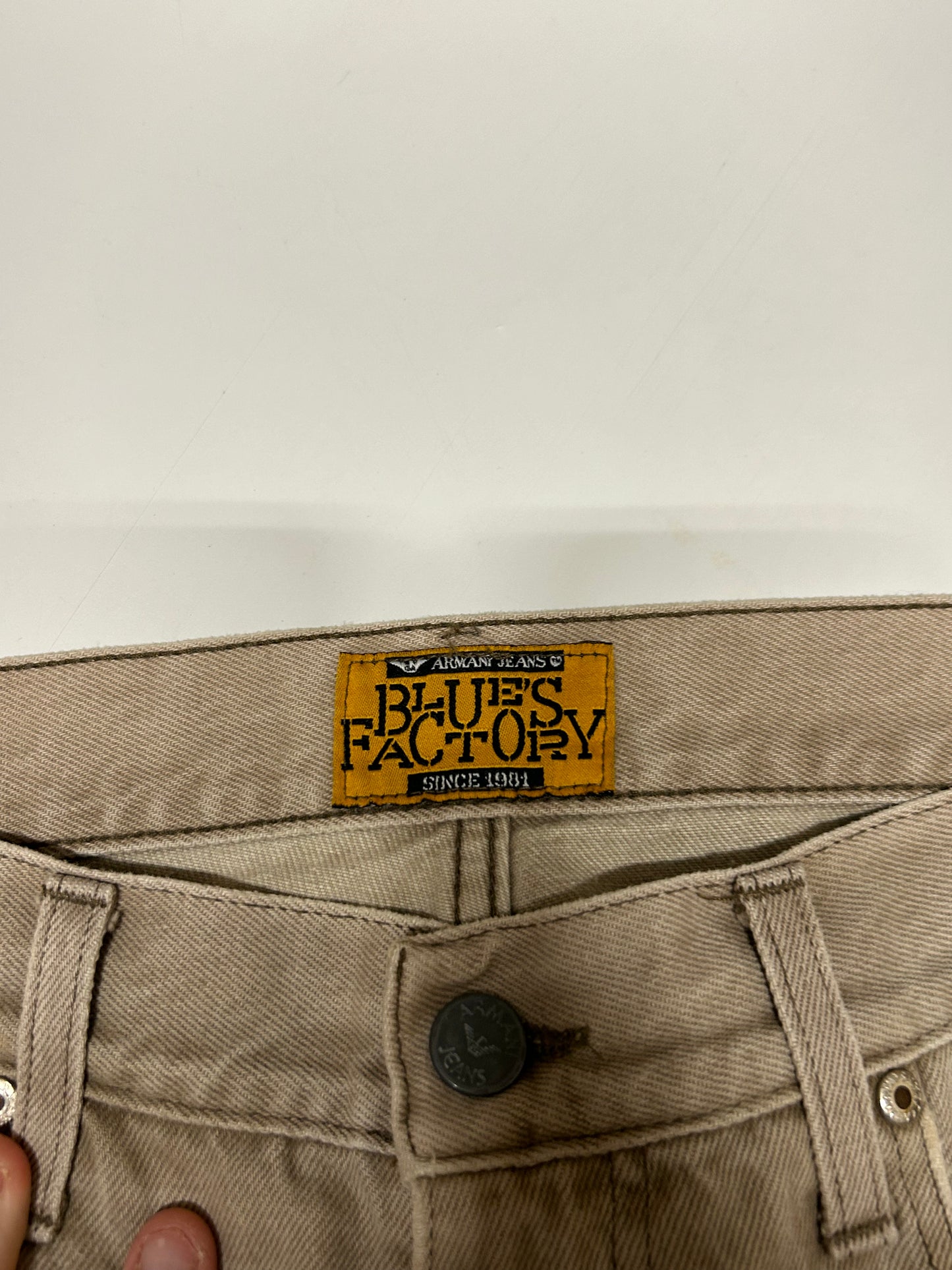 Armani jeans blues factory pants (W34)