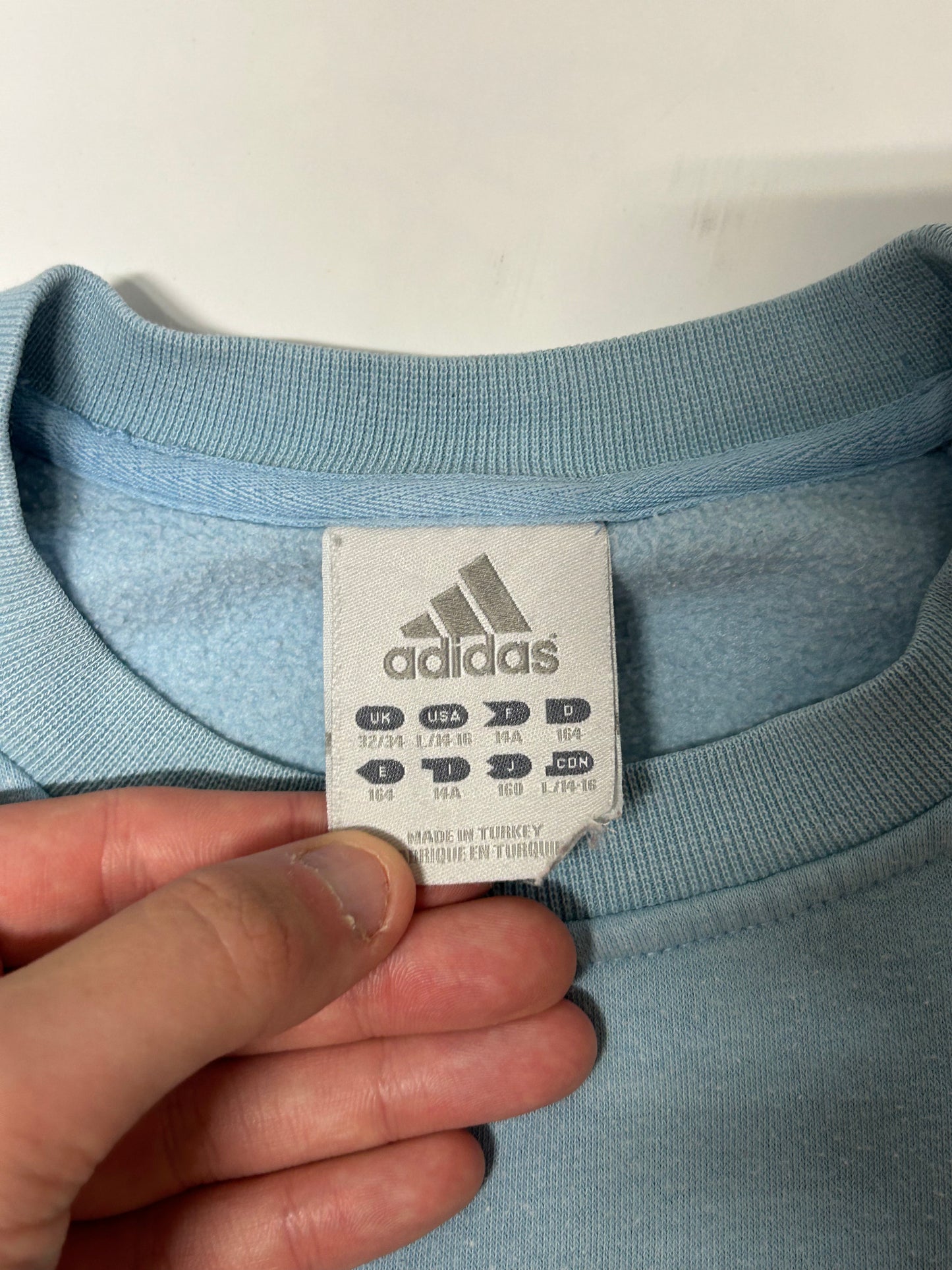 Vintage Adidas small logo sweatshirt (S)