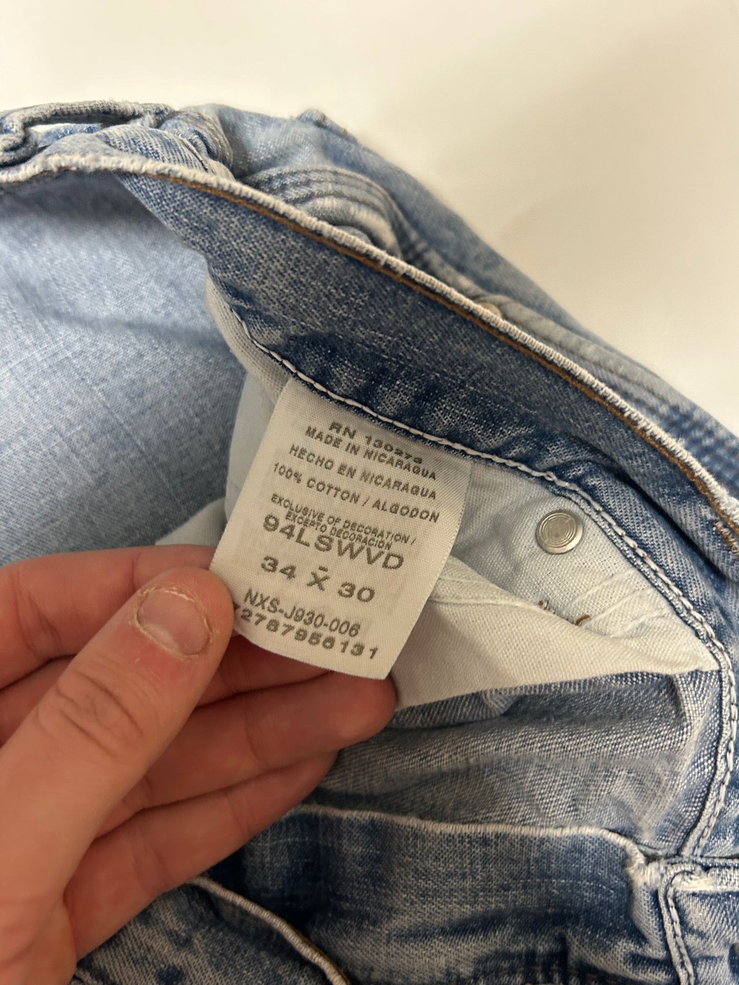 Wrangler baggy carpenter jeans (W34)