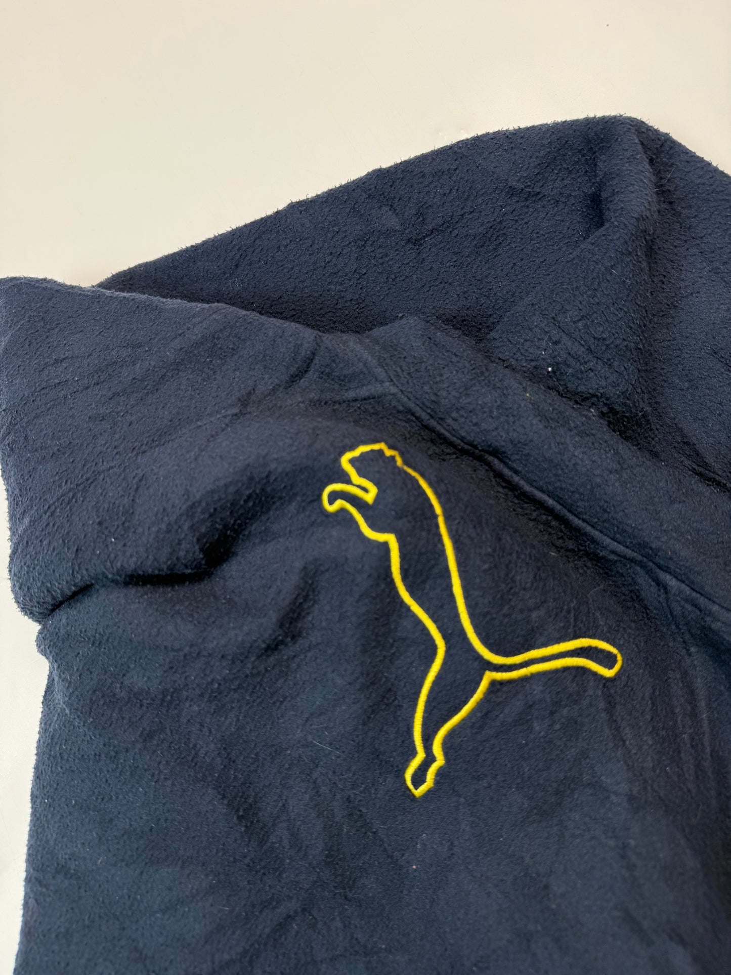 Vintage 90s Leeds United Puma football fleece (L)