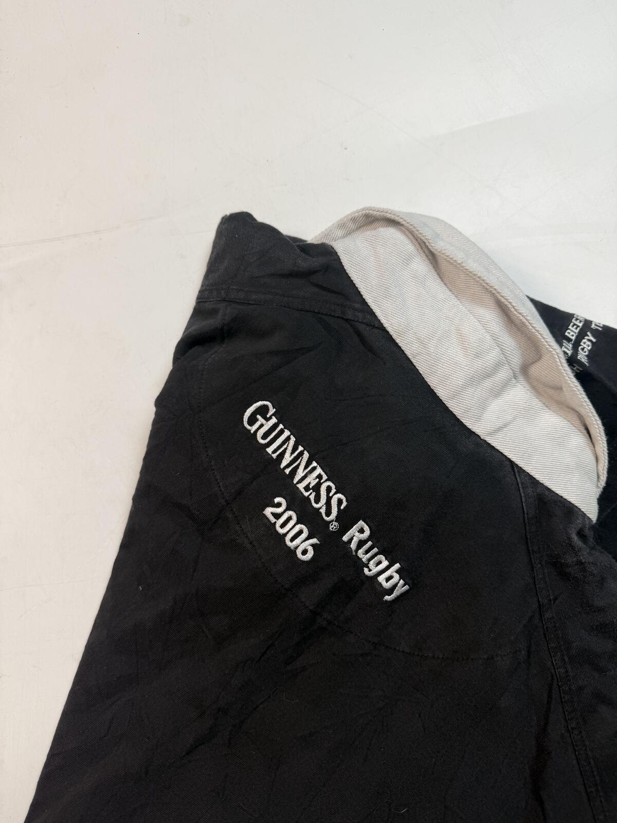 Vintage Ireland 2006 Guinness rugby union polo shirt (L)