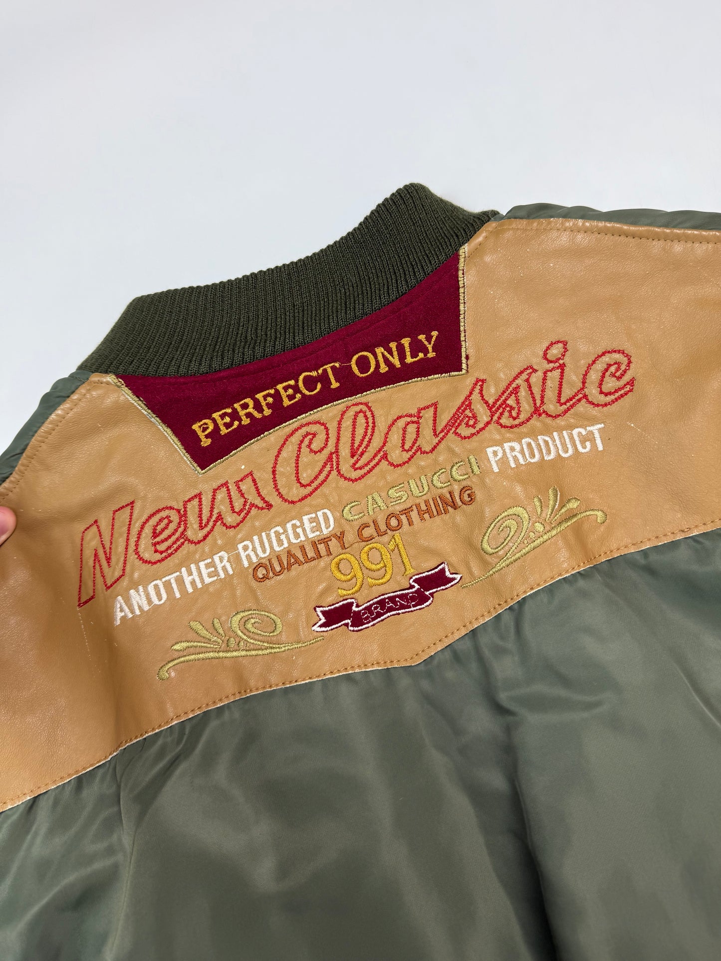 Vintage Casucci MA-1 bomber jacket (M)
