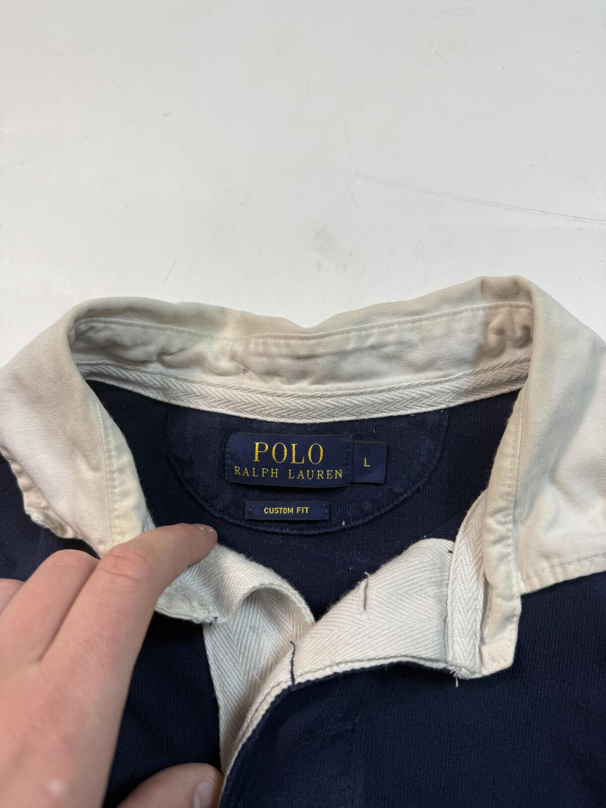 Polo Ralph Lauren rugby polo shirt (L)