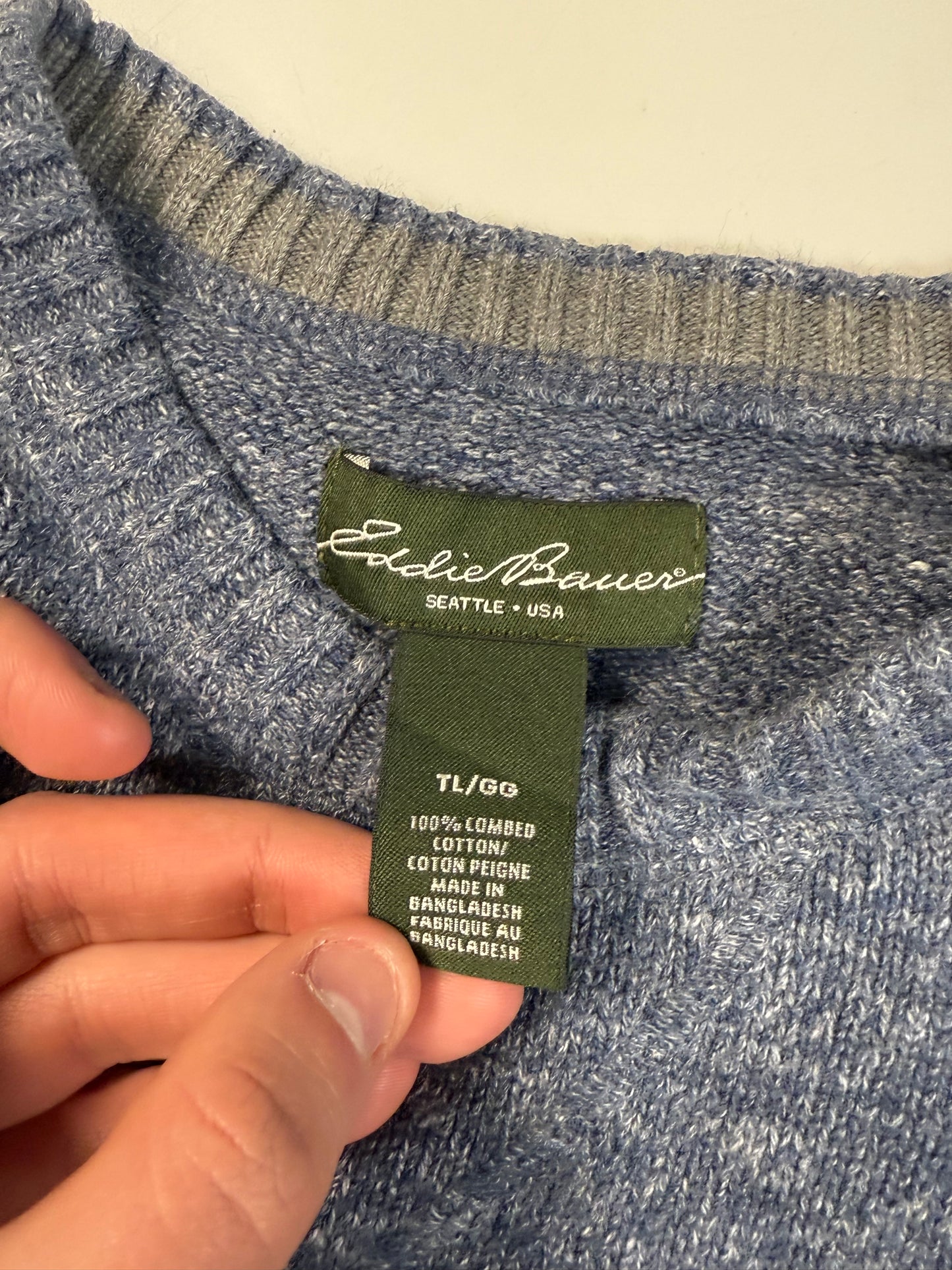 Eddie Bauer knit sweater (L)