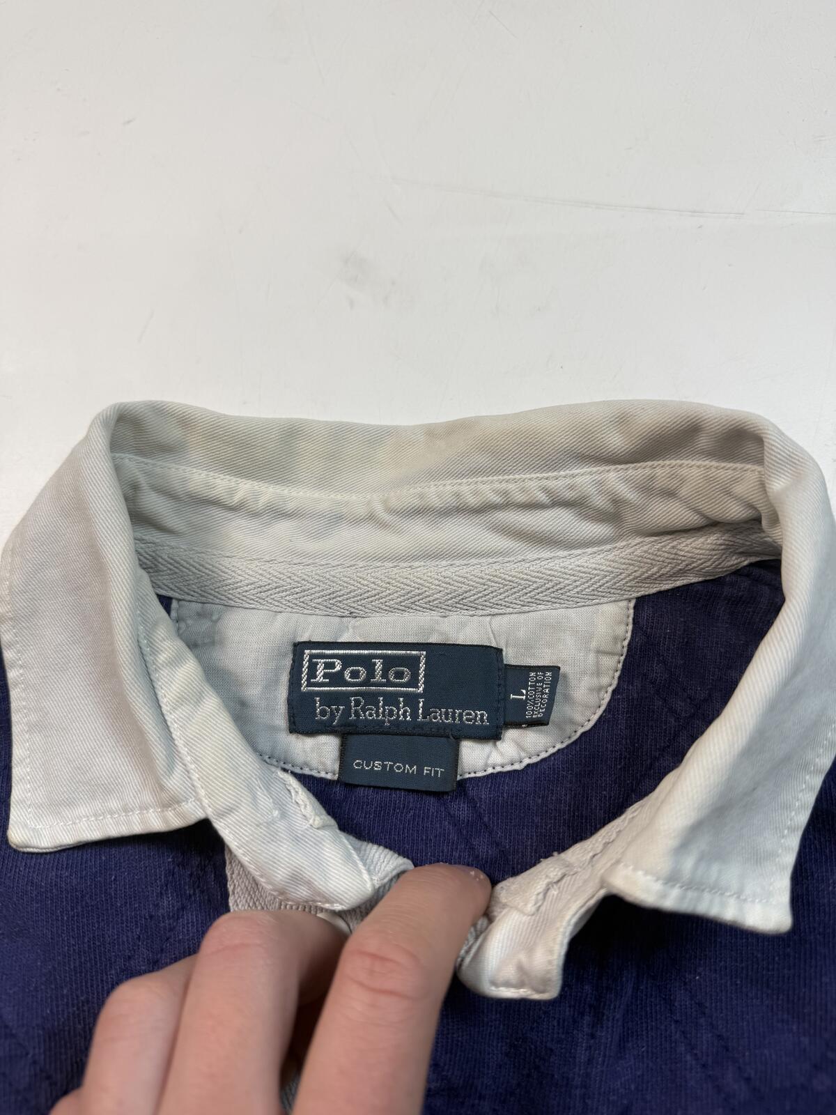 Vintage 90s Polo Ralph Lauren rugby polo (L)