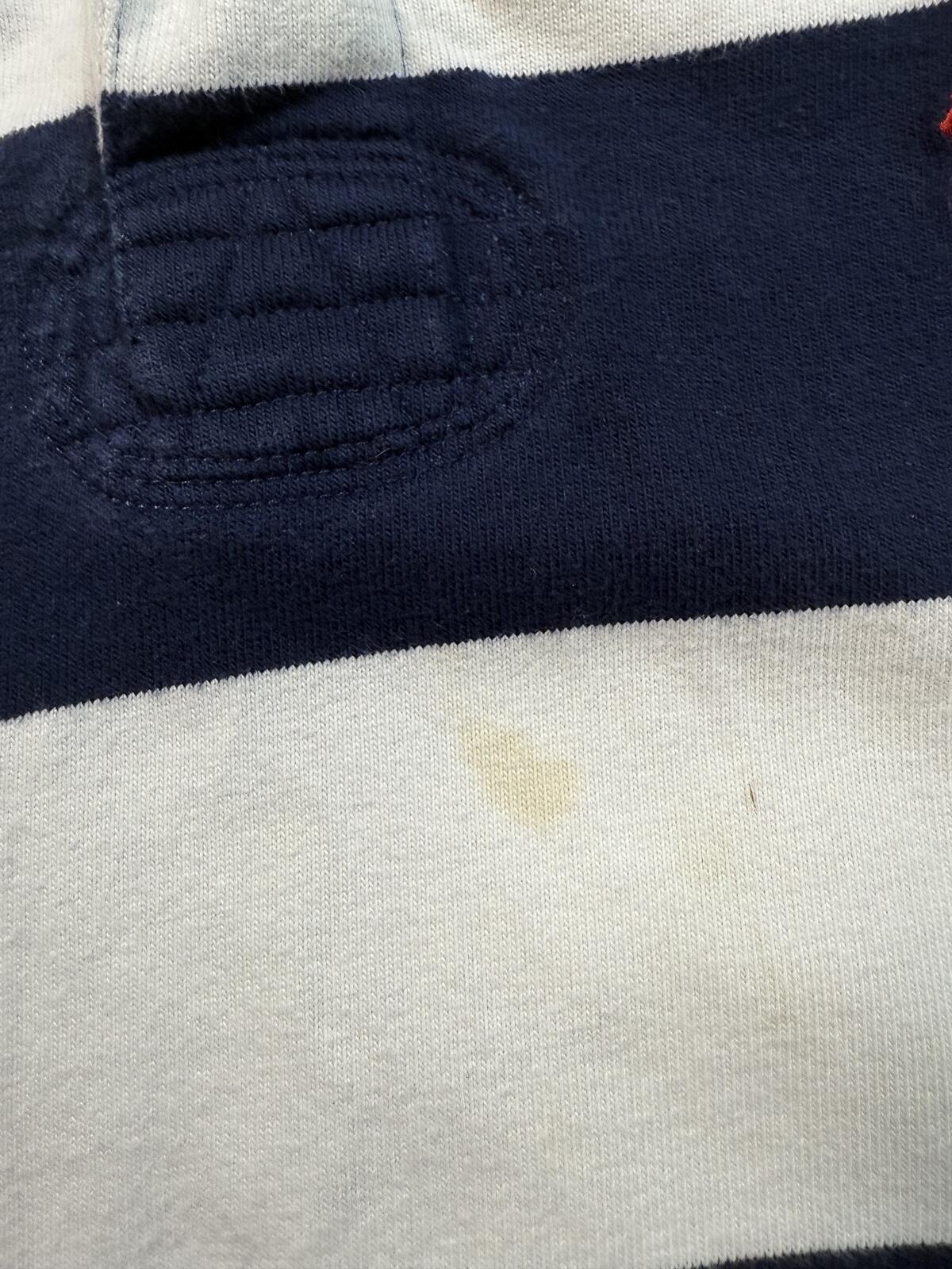 Vintage Polo Ralph Lauren striped rugby polo (M)