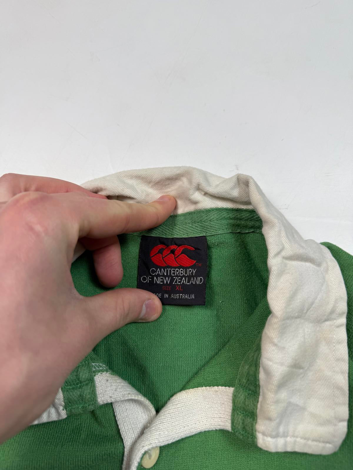 Vintage Ireland 2001/02 Canterbury rugby shirt (XL)