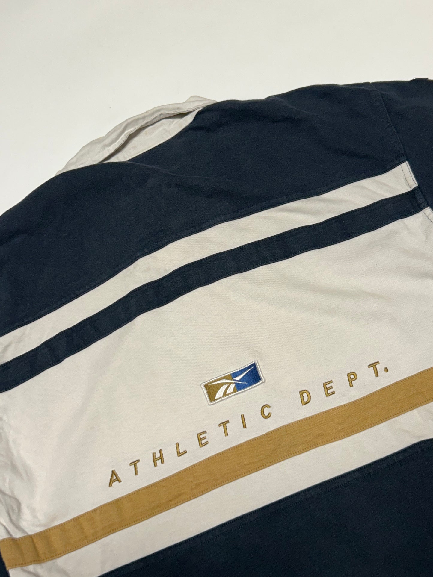 Vintage Reebok athletic dept rugby polo (L)