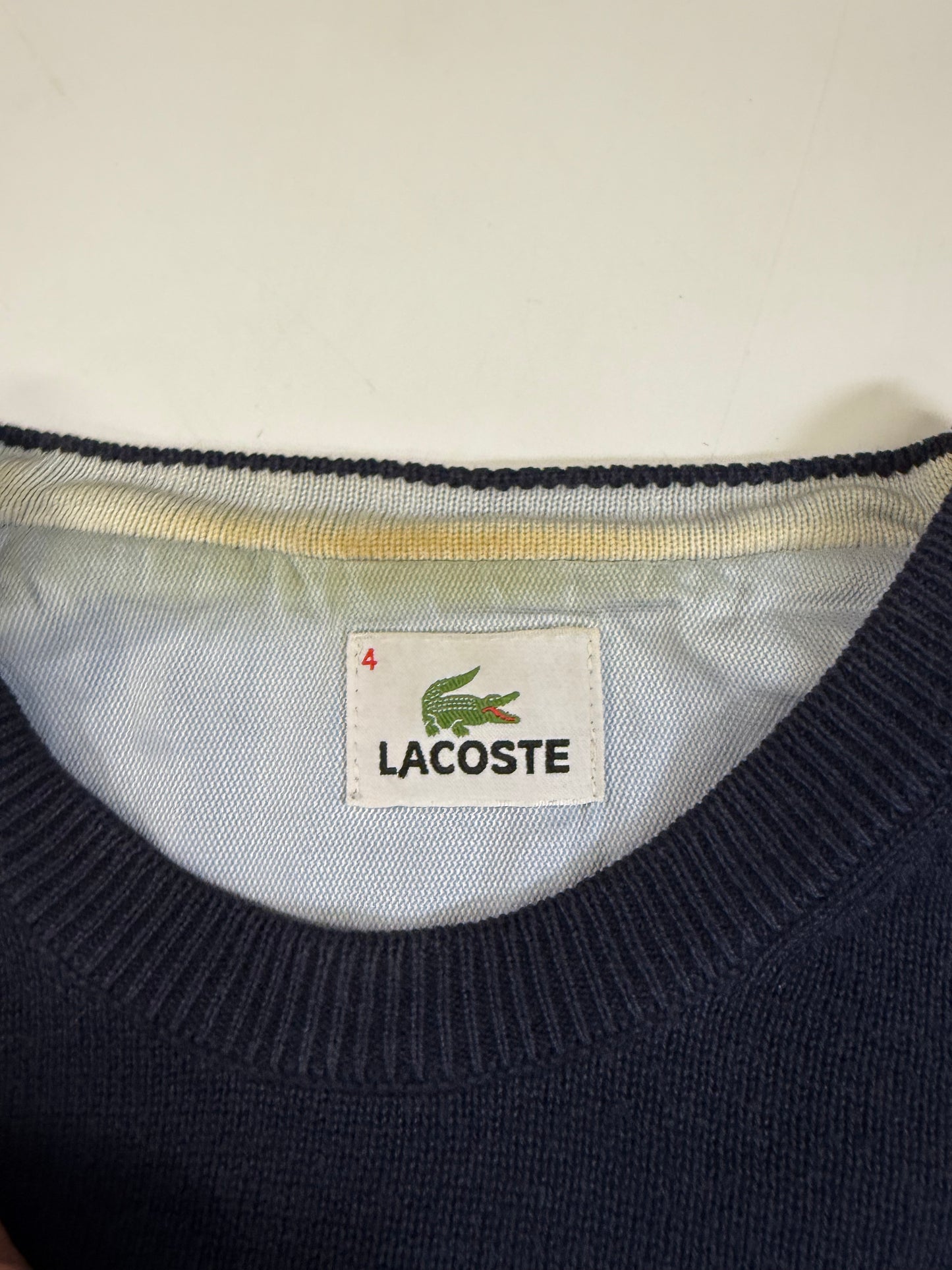 Lacoste knit sweater (M)