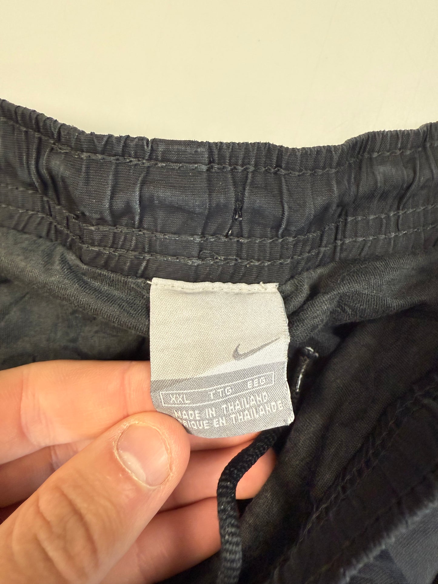 Vintage Nike side stripe baggy track pants (XXL)