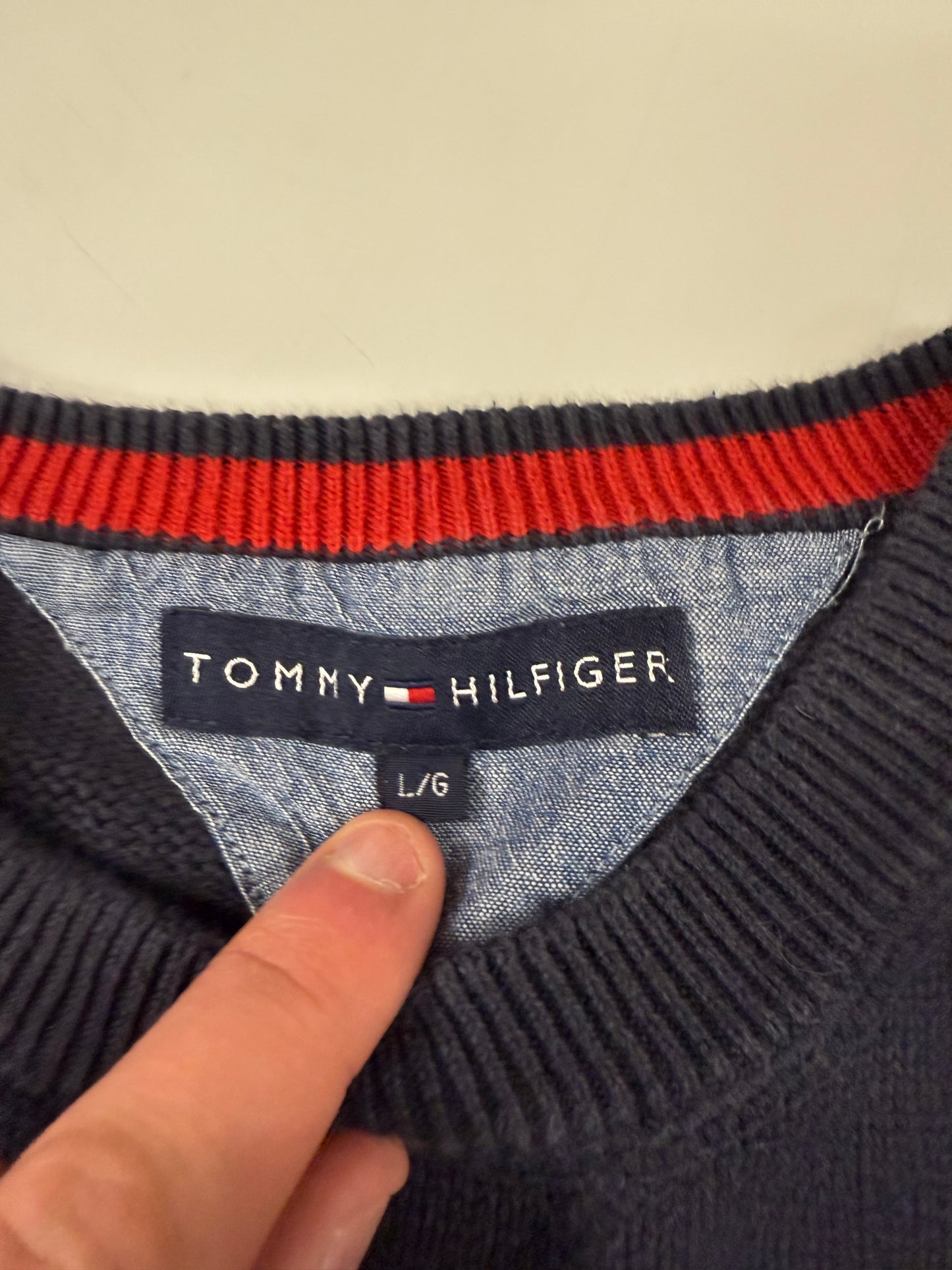 Tommy Hilfiger chunky knit sweater (L)