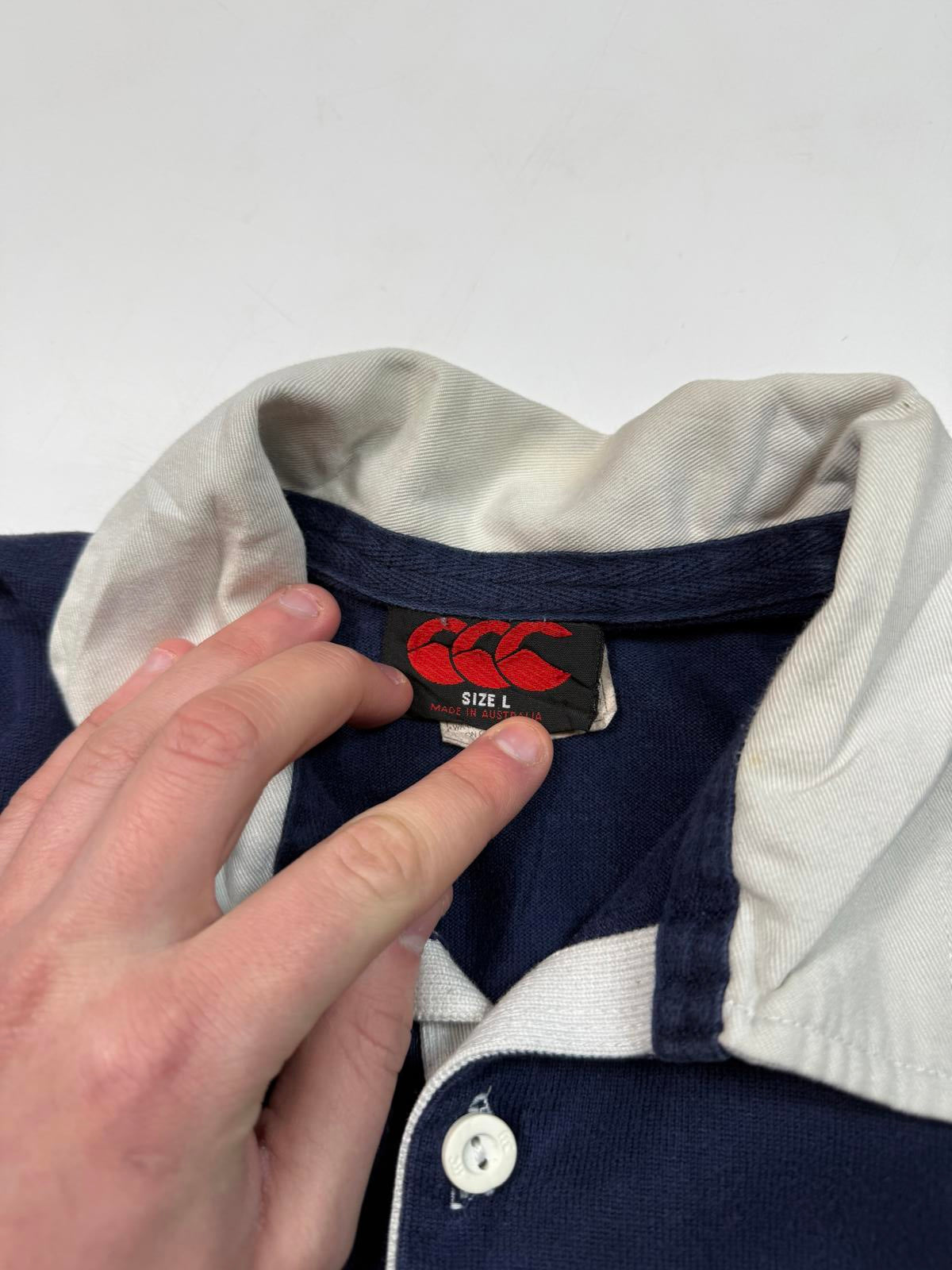 Vintage Scotland 2003 world cup Canterbury rugby shirt (L)