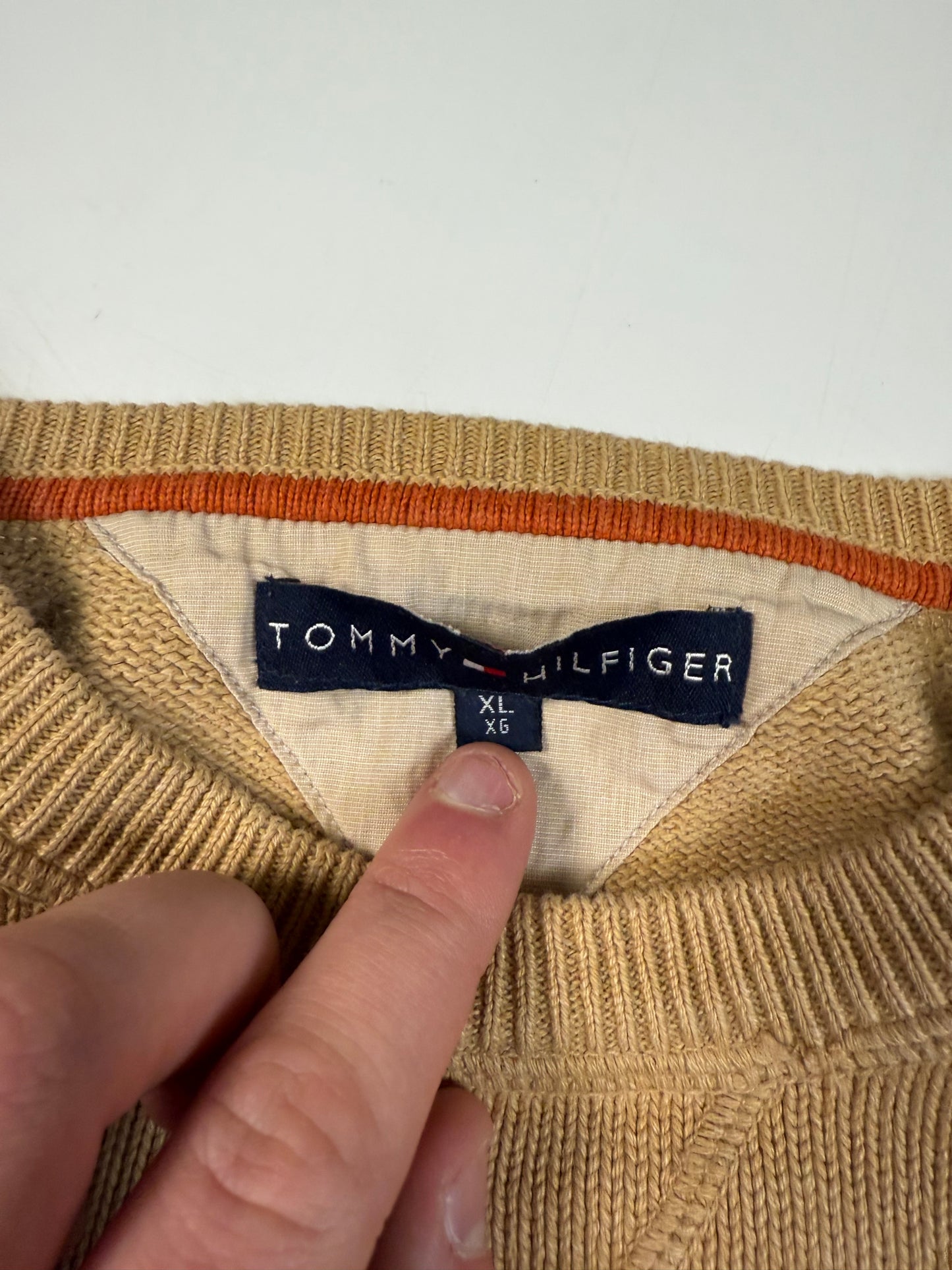 Tommy Hilfiger knit sweater (XL)