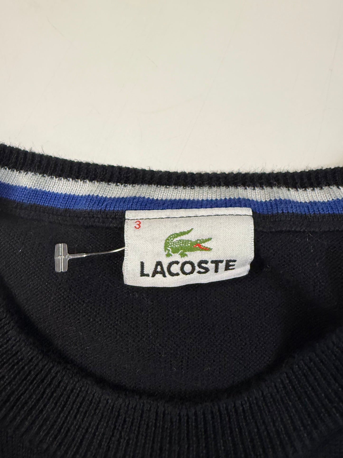 Lacoste knit sweater (S)