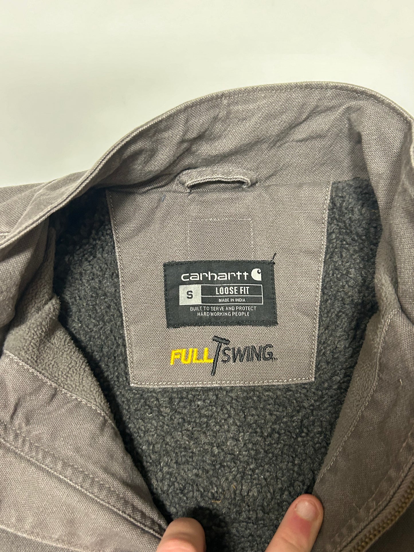 Carhartt full swing caldwell bomber jacket (S)