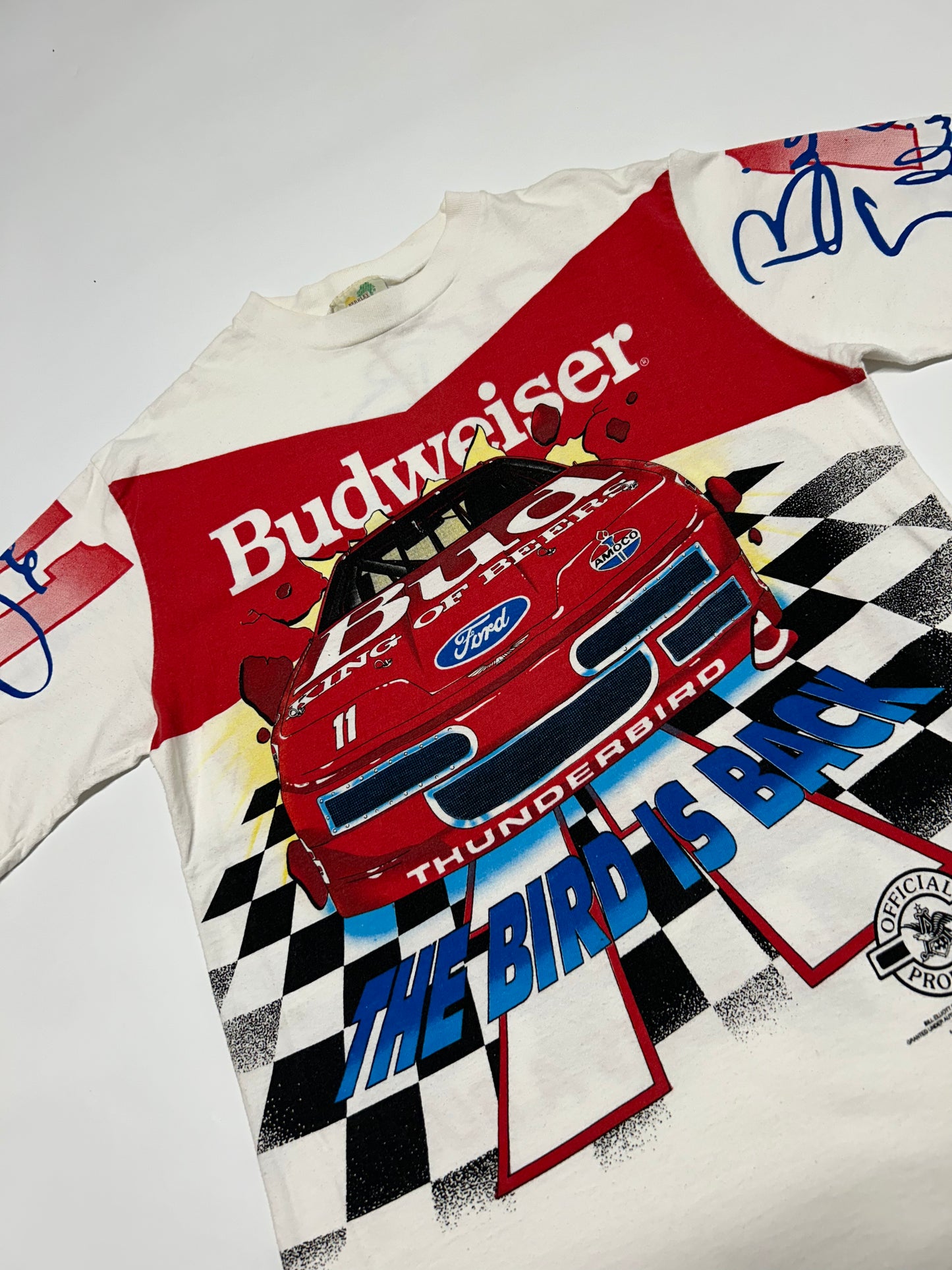 Vintage Nascar Budweiser Bill Elliott 1992 tee (XXL)
