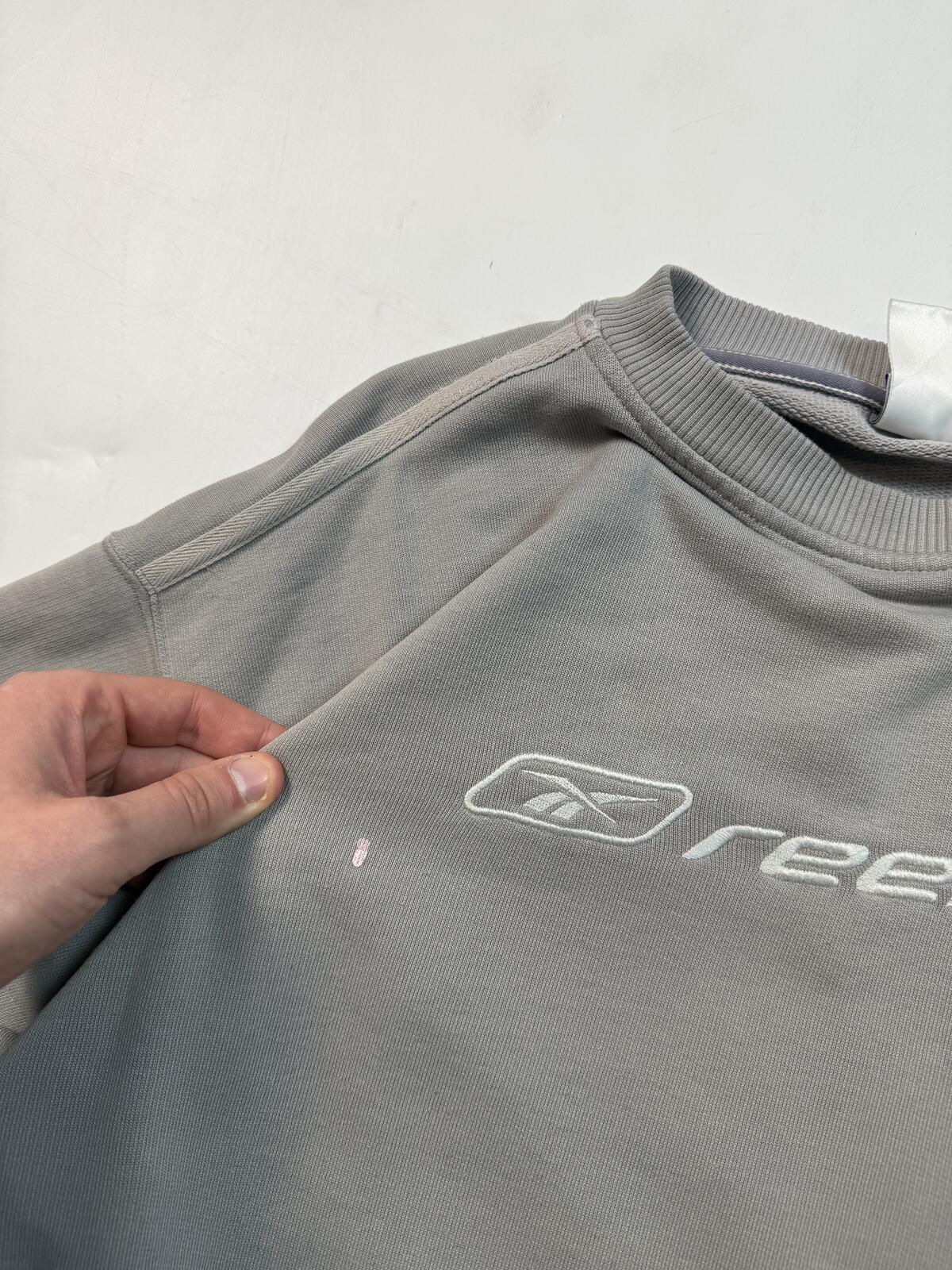 Vintage Reebok spell out sweatshirt (L)