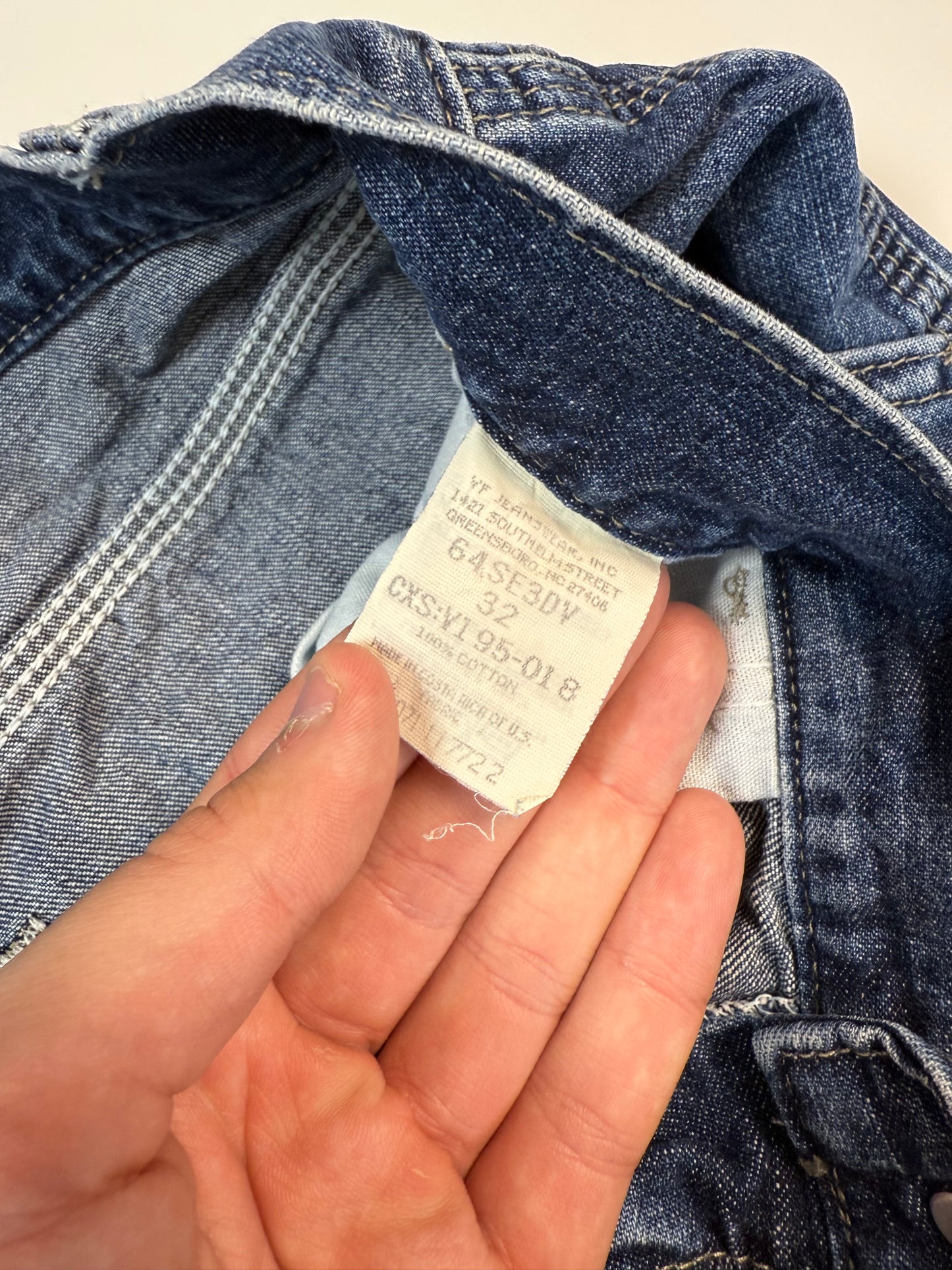 Vintage Wrangler baggy carpenter jorts (W32)