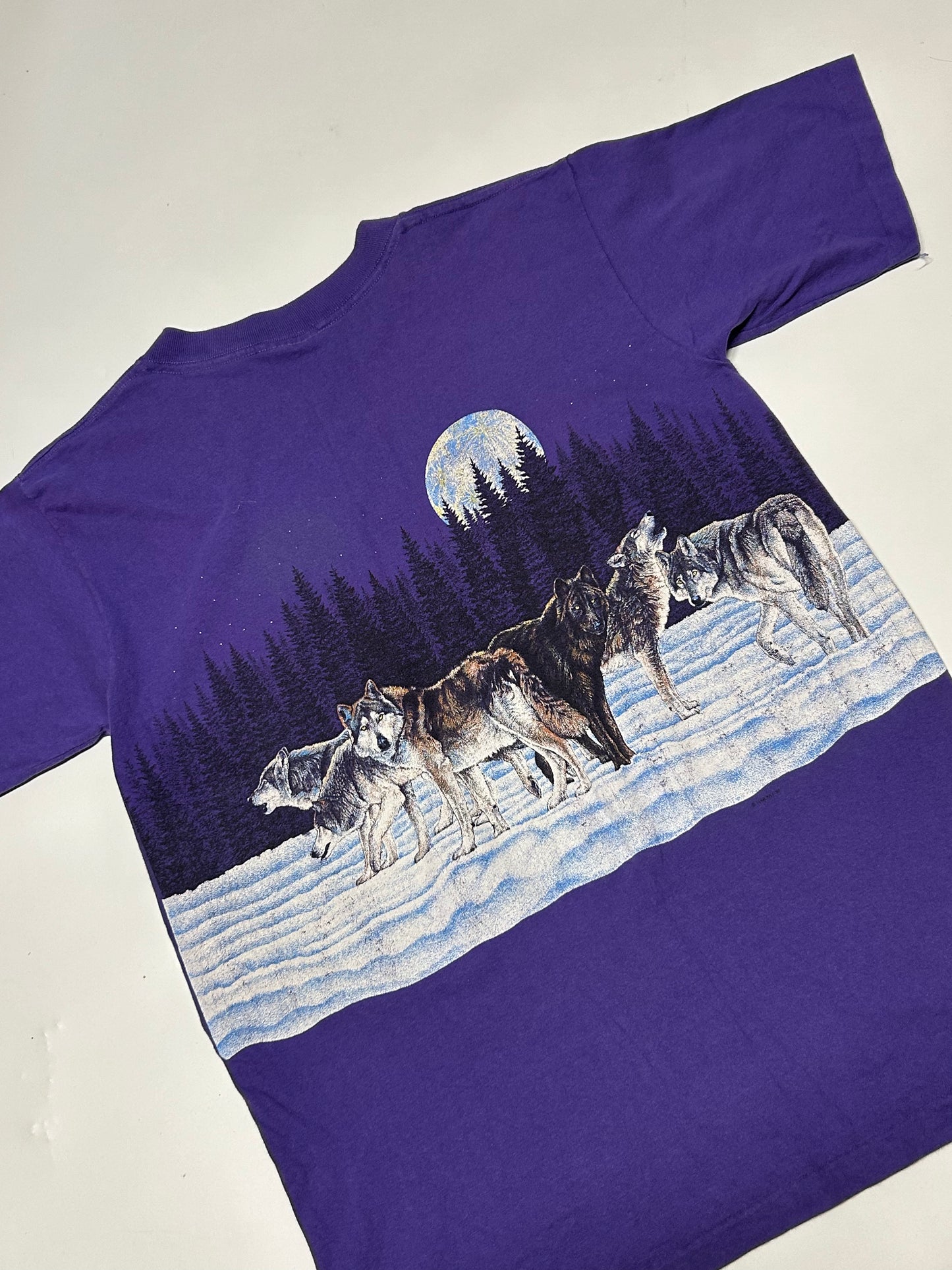 Vintage 80s graphic tee (L)