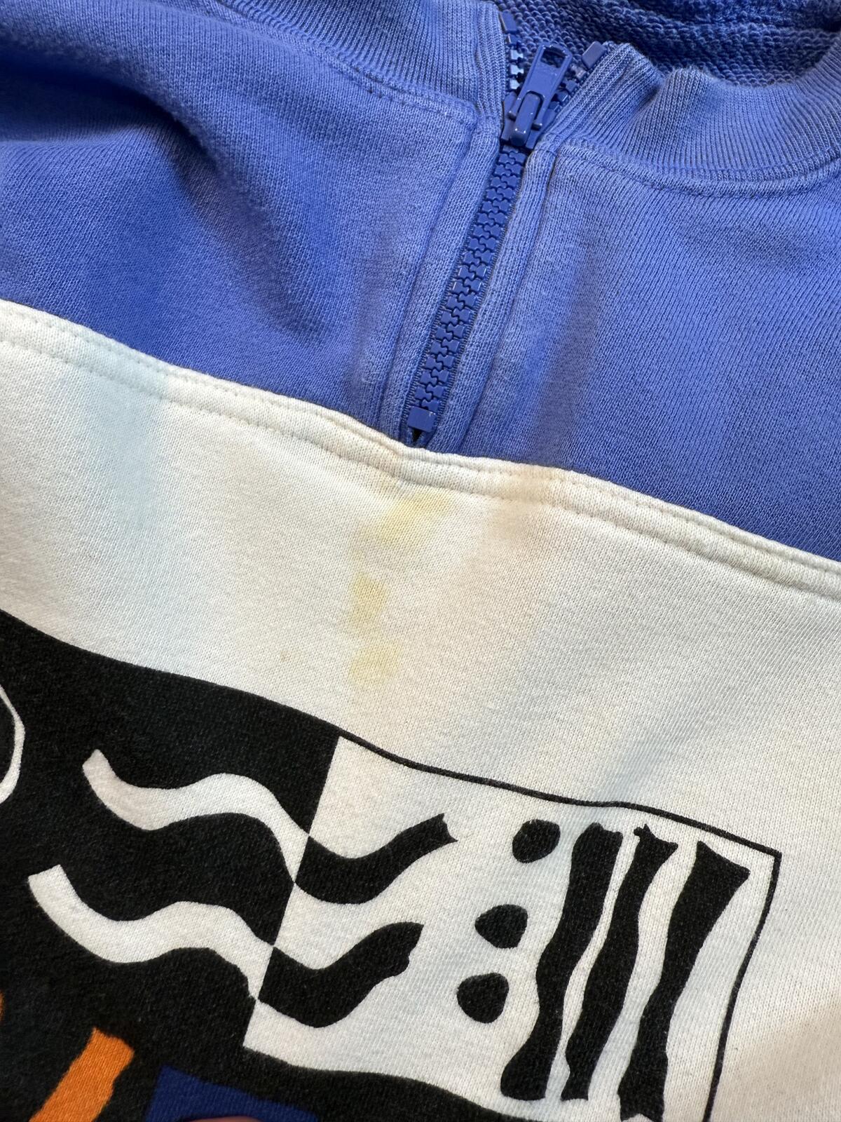 Vintage 90s adidas originals quarter zip sweatshirt (M)